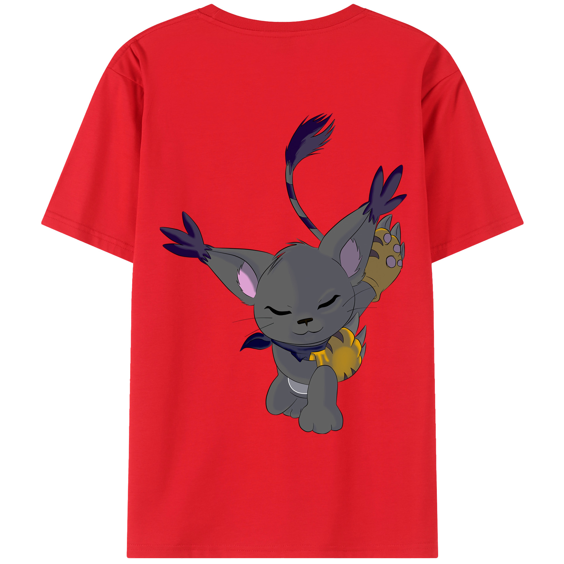 （画像用） Digimon デジタルモンスター/デジモン レディース半袖Tシャツ(バックプリント)
