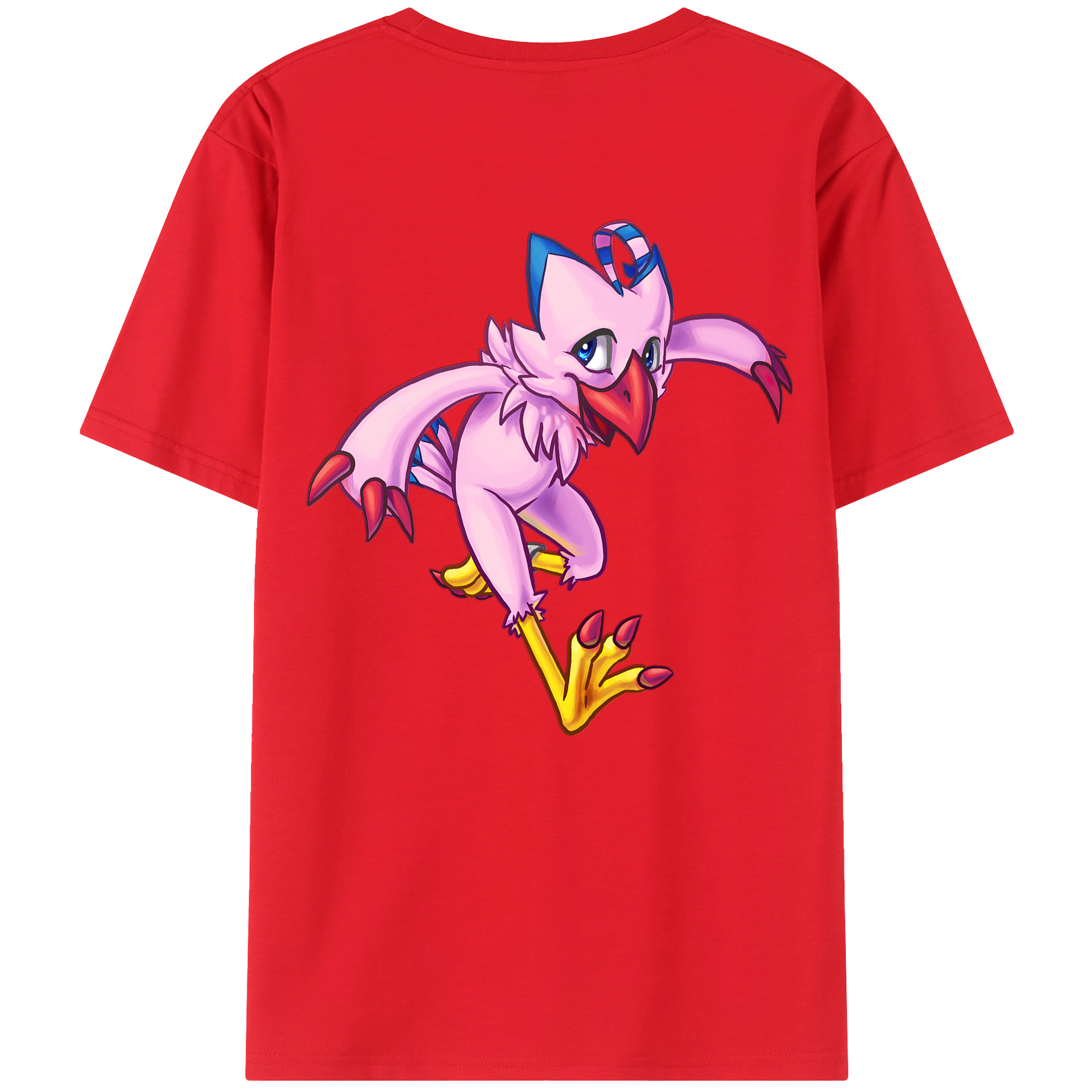 （画像用） Digimon デジタルモンスター/デジモン レディース半袖Tシャツ(バックプリント)