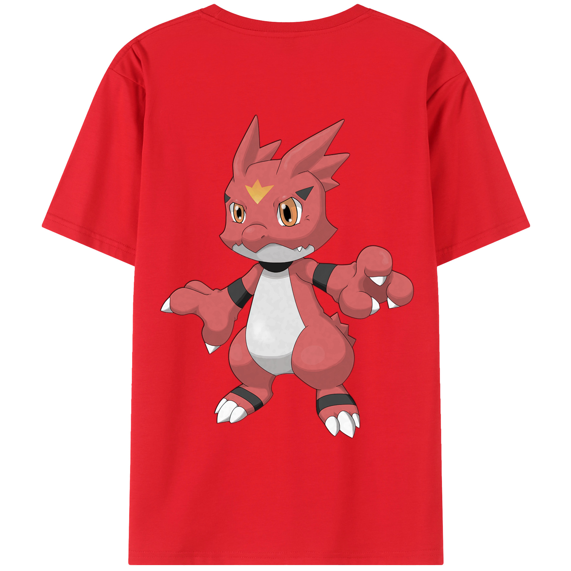 （画像用） Digimon デジタルモンスター/デジモン レディース半袖Tシャツ(バックプリント)