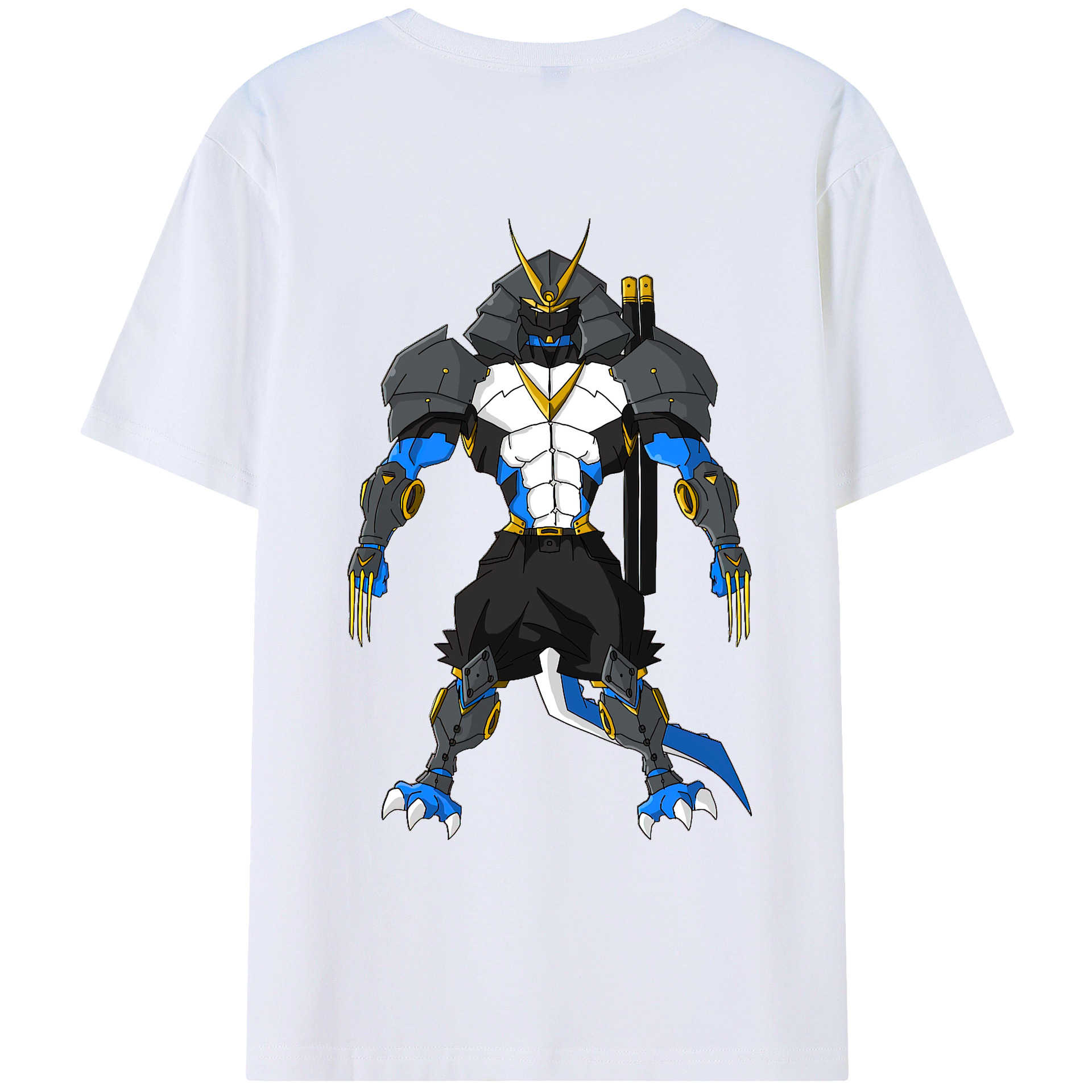 （画像用） Digimon デジタルモンスター/デジモン レディース半袖Tシャツ(バックプリント)