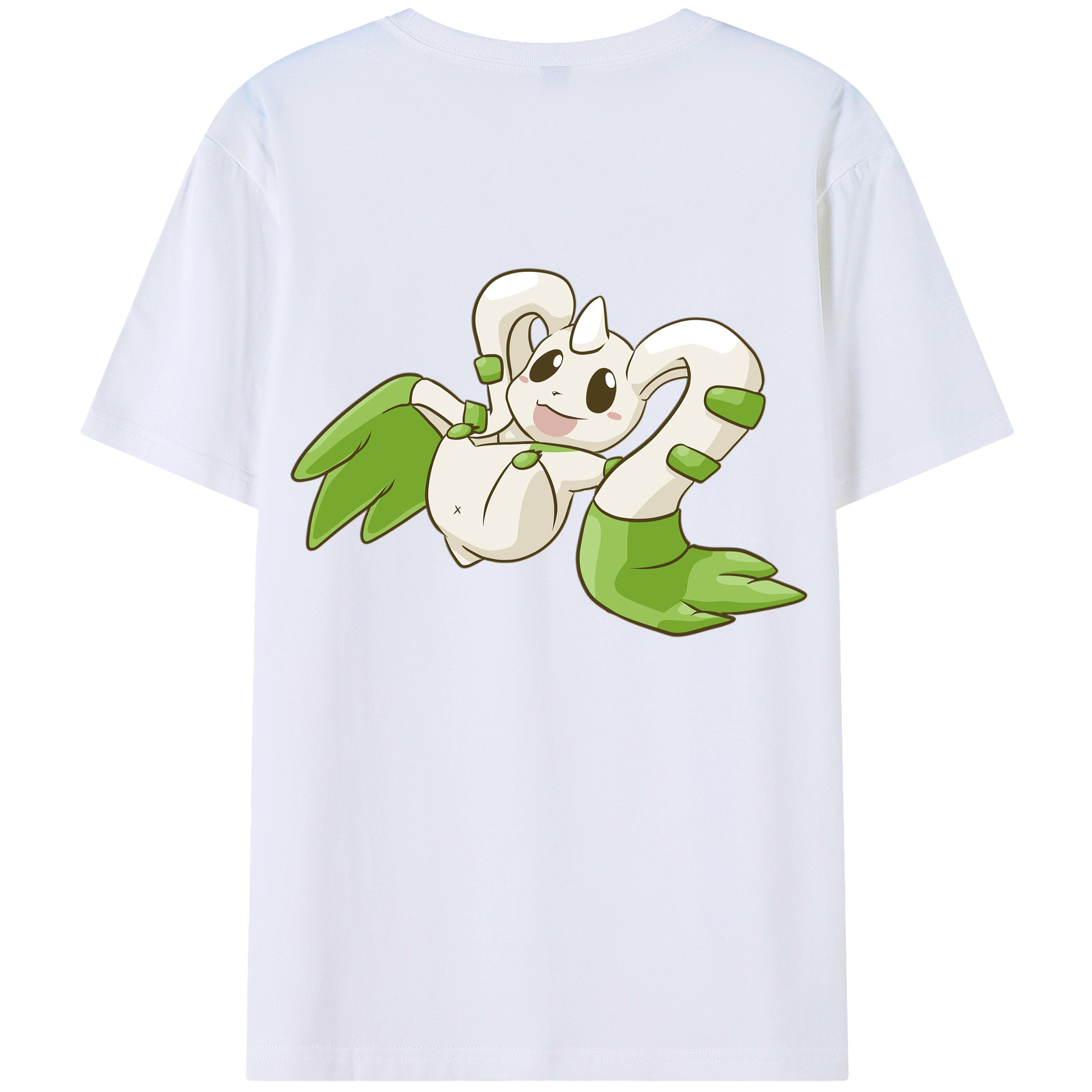（画像用） Digimon デジタルモンスター/デジモン レディース半袖Tシャツ(バックプリント)