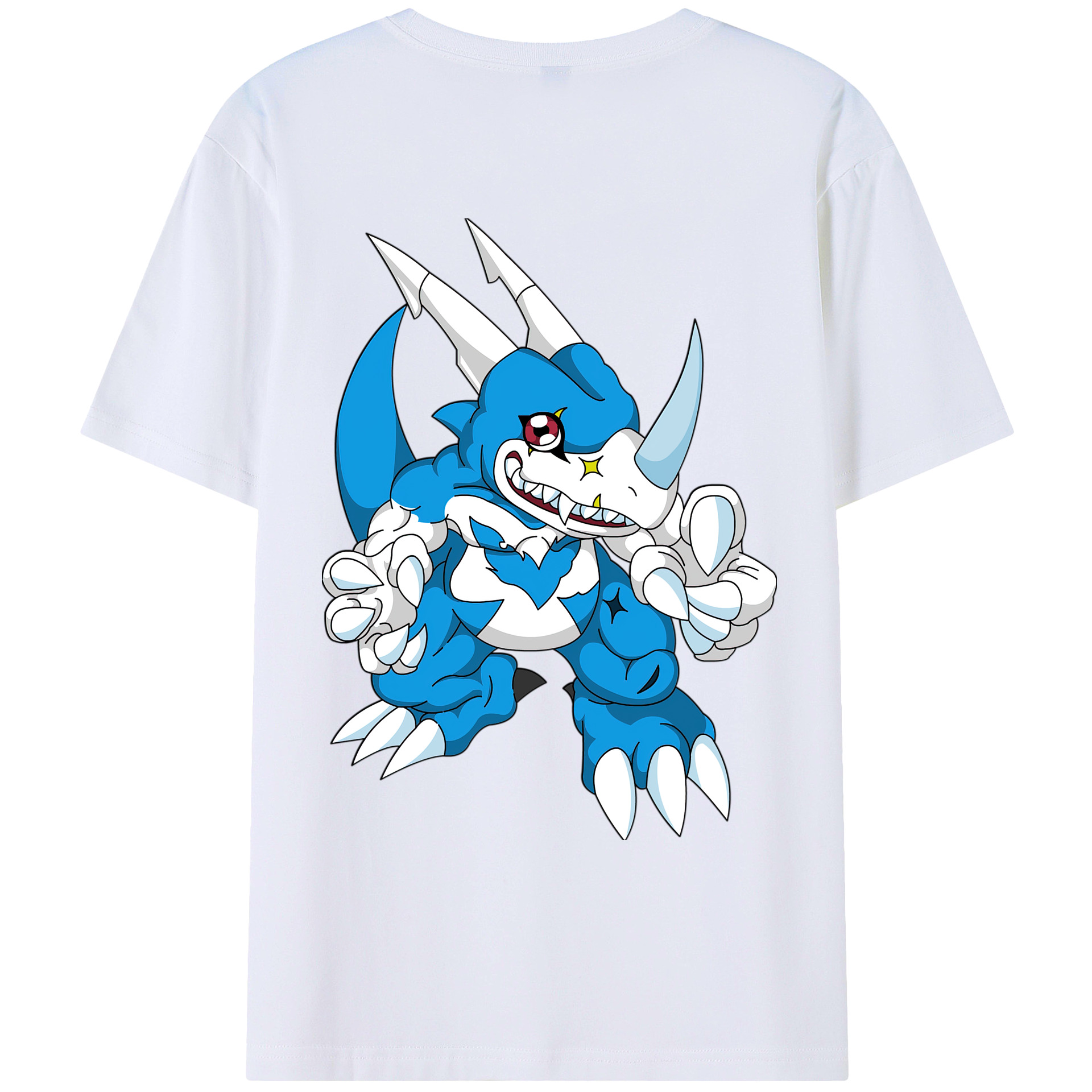 （画像用） Digimon デジタルモンスター/デジモン レディース半袖Tシャツ(バックプリント)