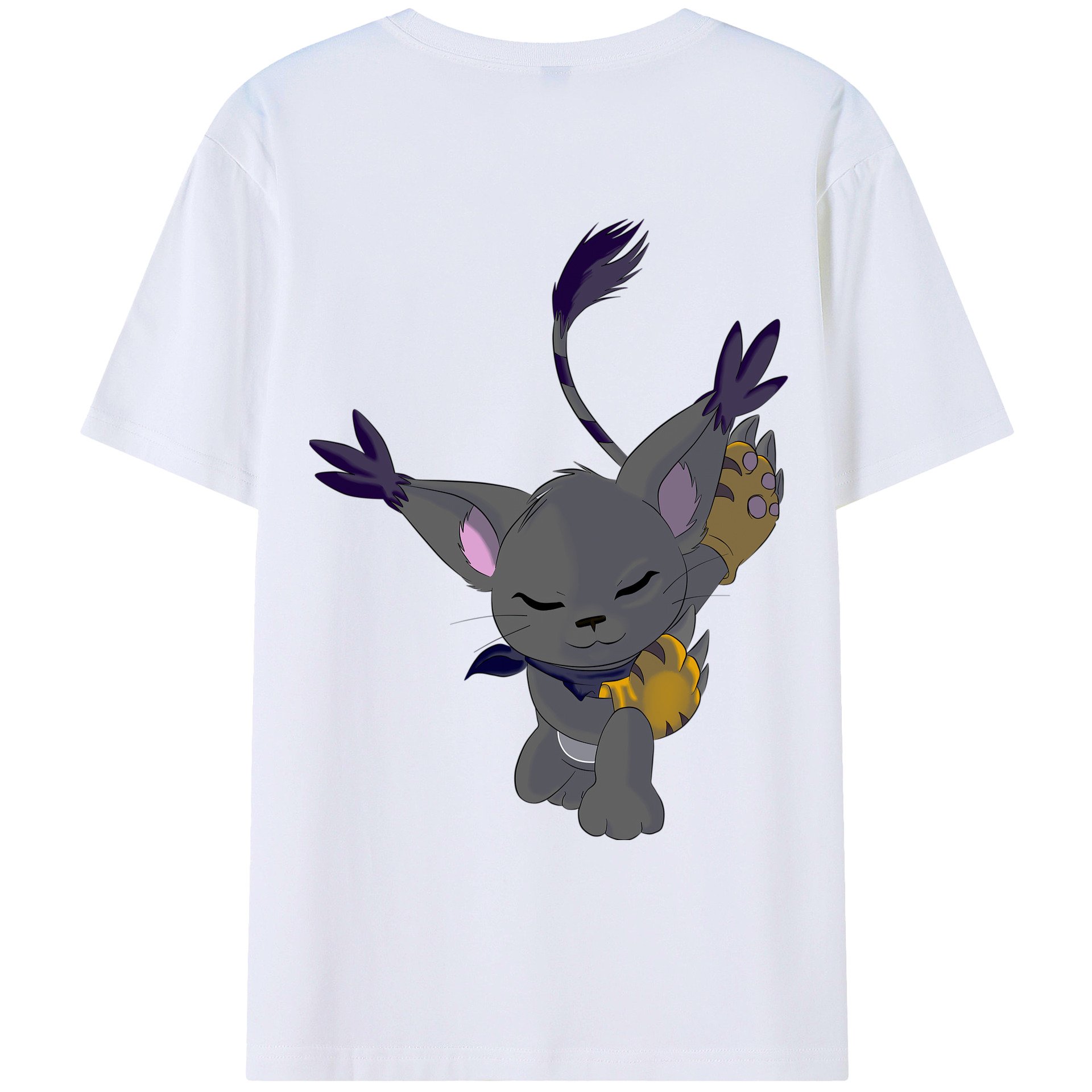 （画像用） Digimon デジタルモンスター/デジモン レディース半袖Tシャツ(バックプリント)