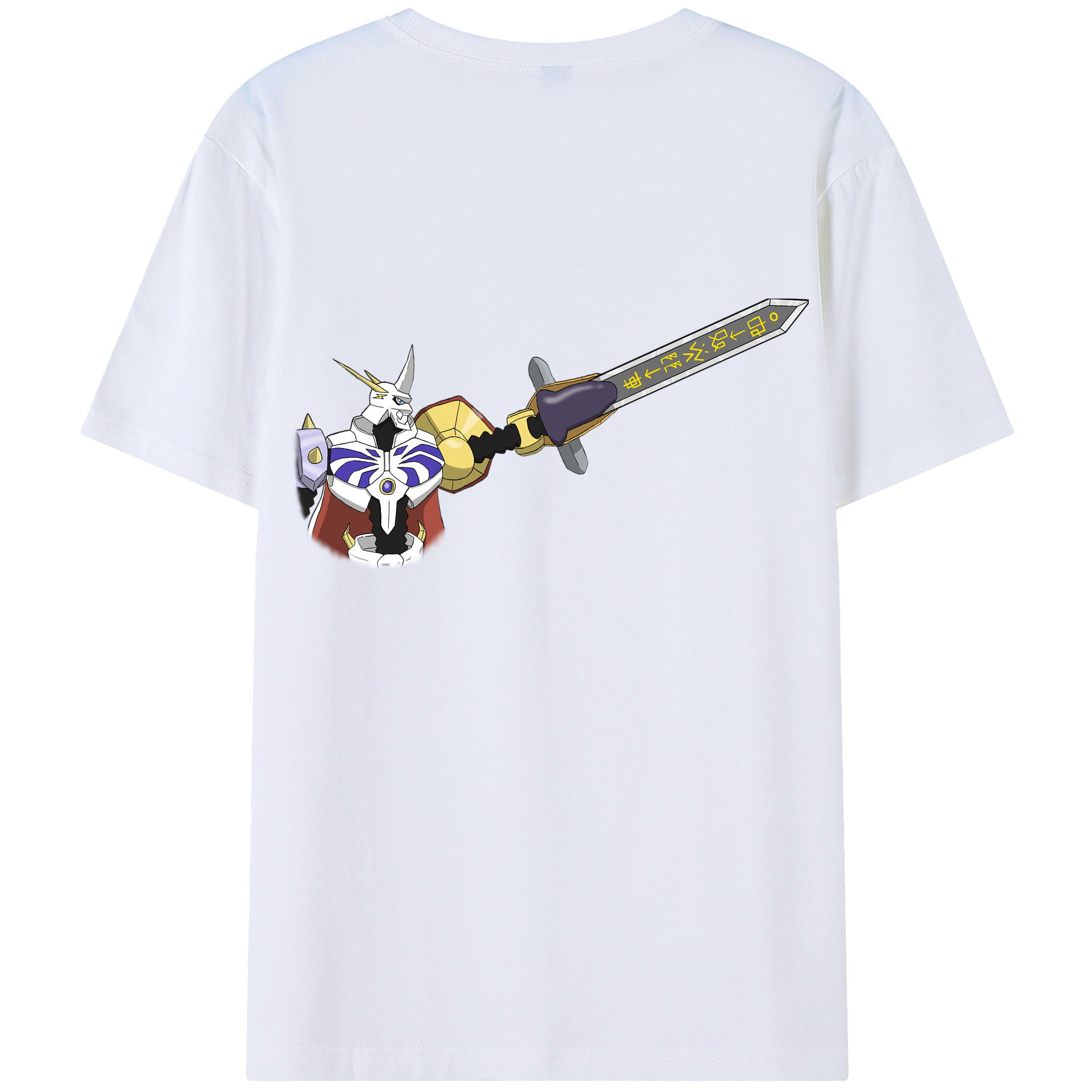 （画像用） Digimon デジタルモンスター/デジモン レディース半袖Tシャツ(バックプリント)