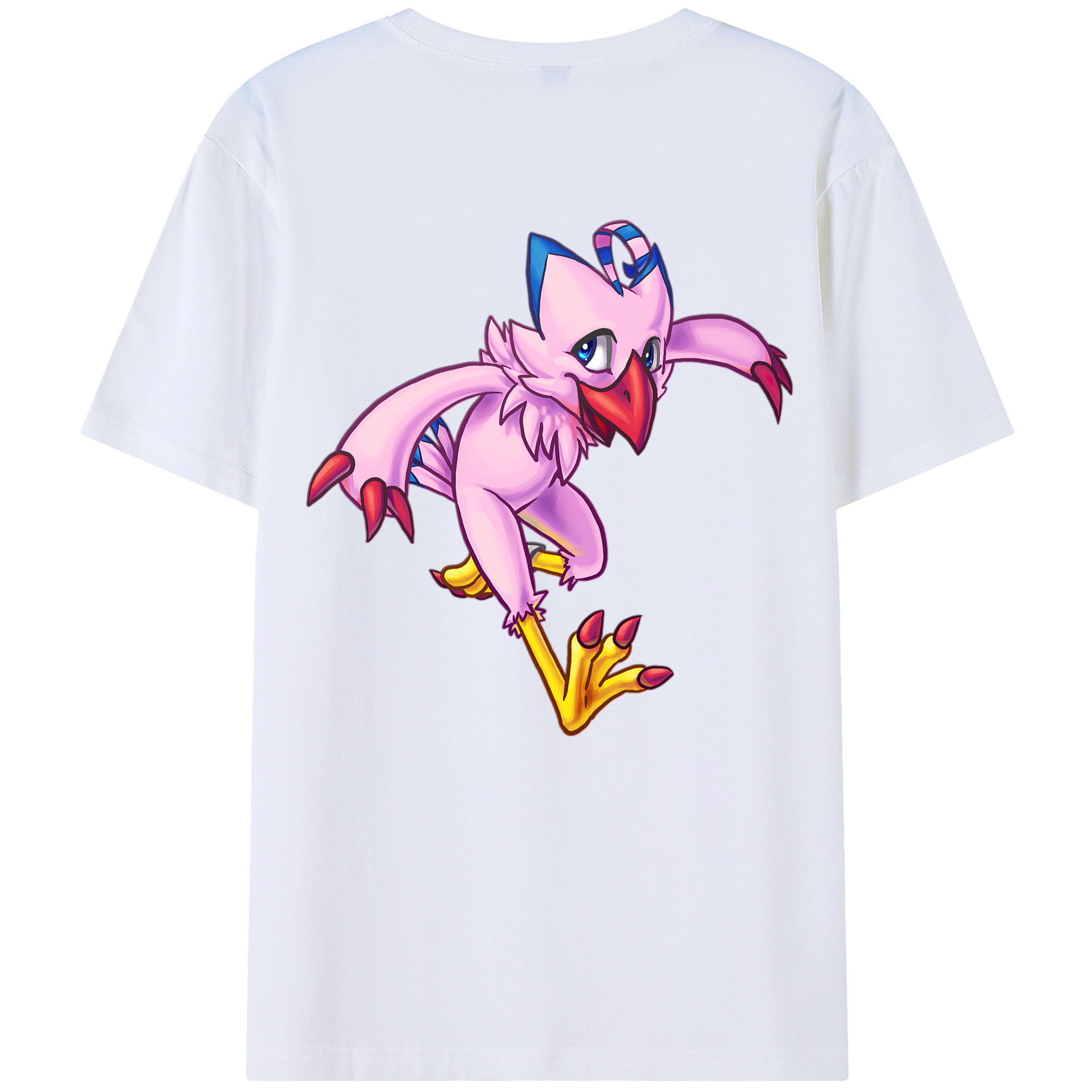 （画像用） Digimon デジタルモンスター/デジモン レディース半袖Tシャツ(バックプリント)