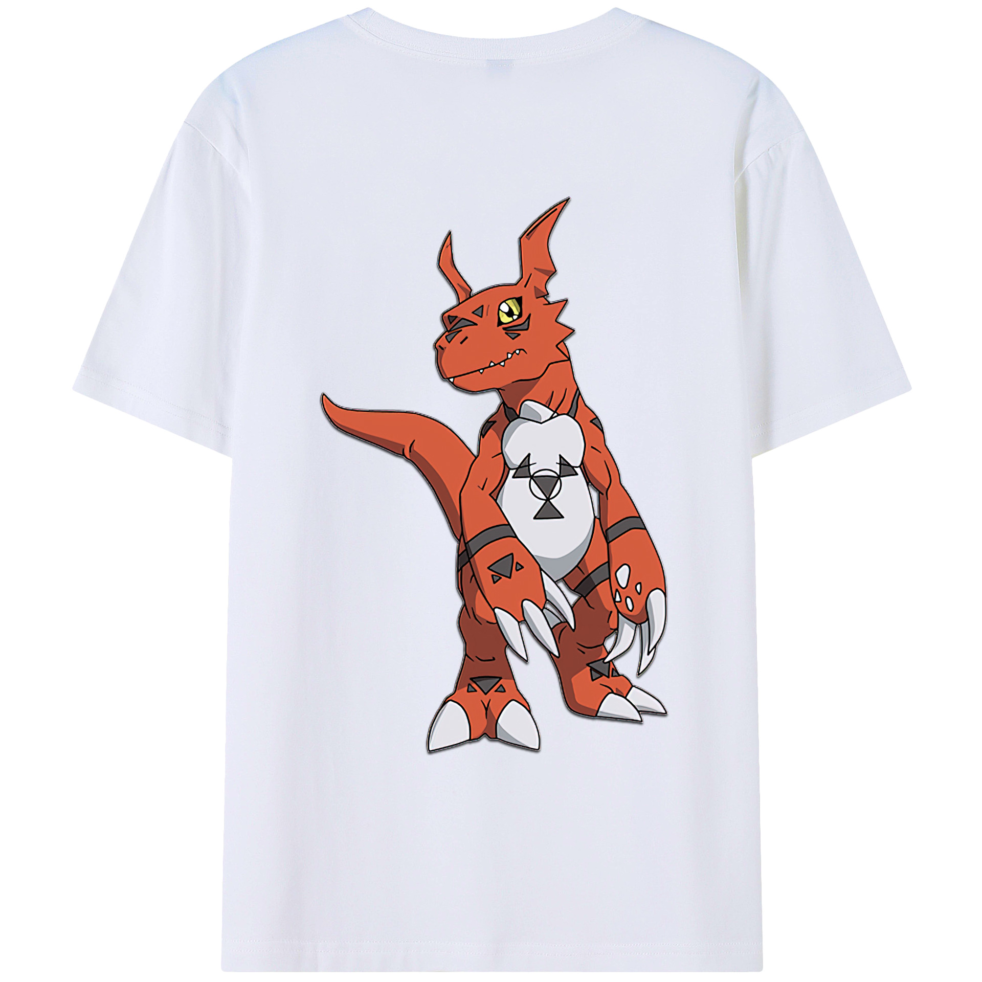 （画像用） Digimon デジタルモンスター/デジモン レディース半袖Tシャツ(バックプリント)