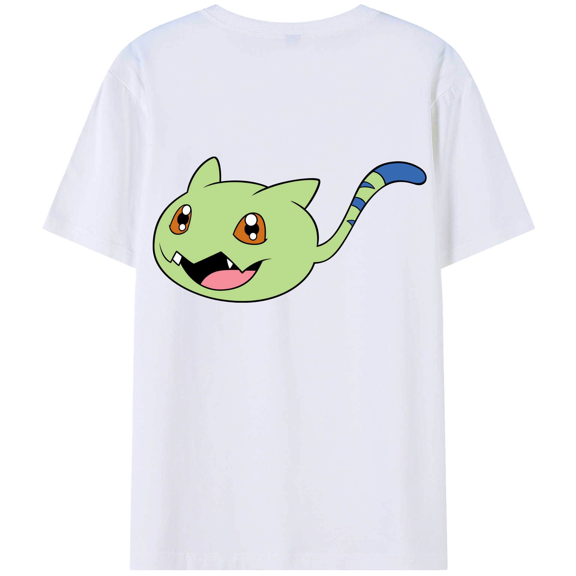 （画像用） Digimon デジタルモンスター/デジモン レディース半袖Tシャツ(バックプリント)