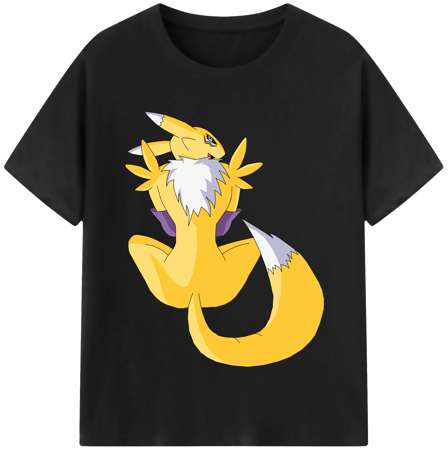 （画像用） Digimon デジタルモンスター/デジモン レディースカジュアルプリントTシャツ（綿100％）