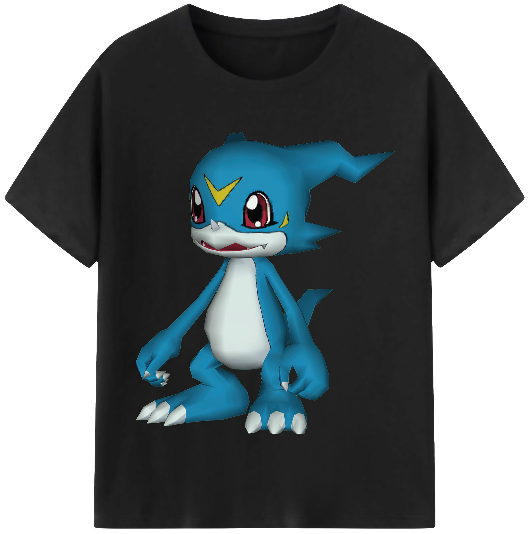 （画像用） Digimon デジタルモンスター/デジモン レディースカジュアルプリントTシャツ（綿100％）
