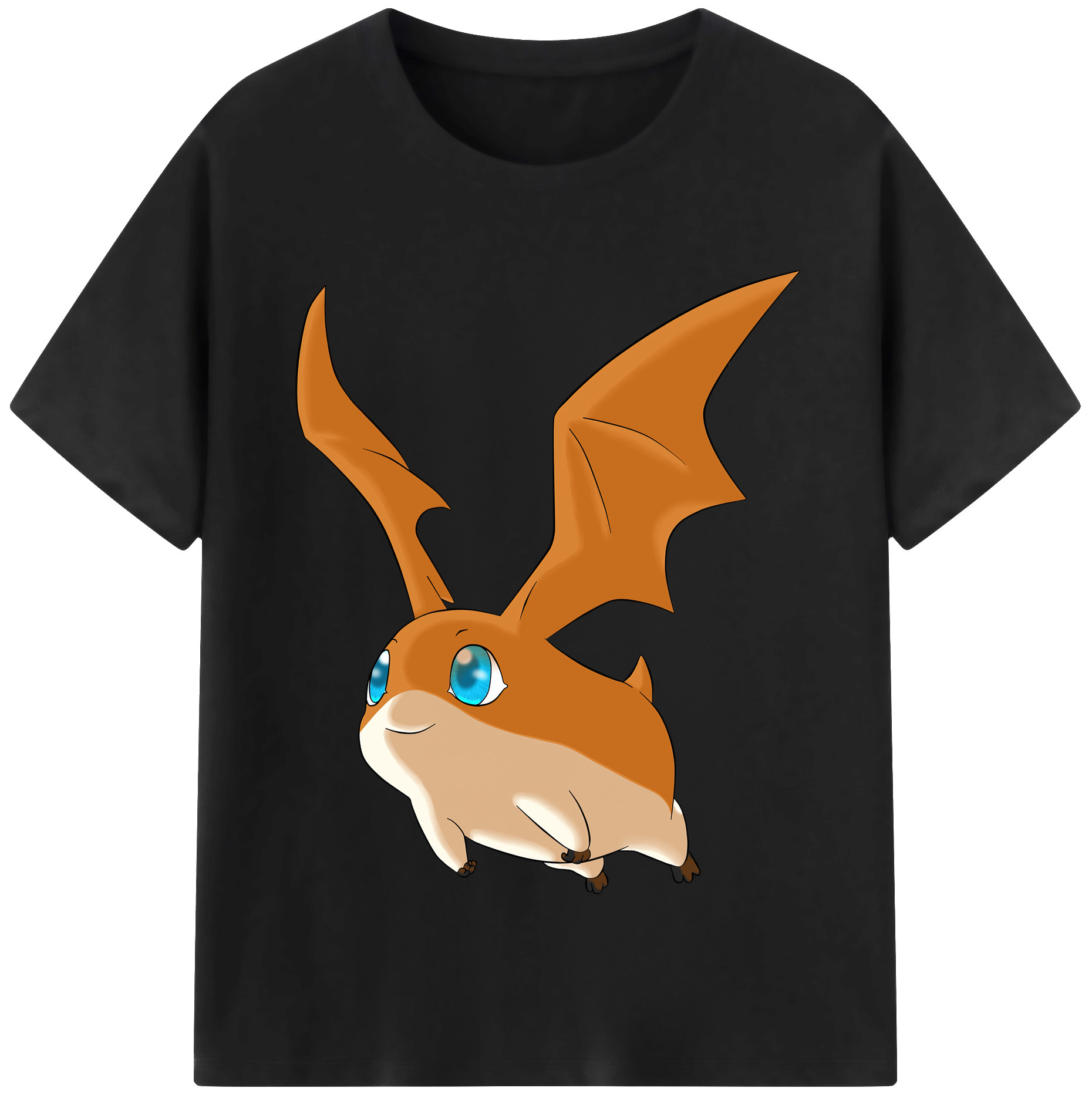 （画像用） Digimon デジタルモンスター/デジモン レディースカジュアルプリントTシャツ（綿100％）