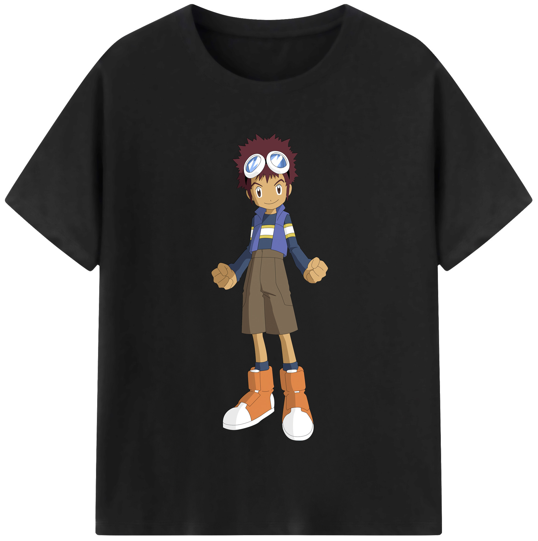 （画像用） Digimon デジタルモンスター/デジモン レディースカジュアルプリントTシャツ（綿100％）
