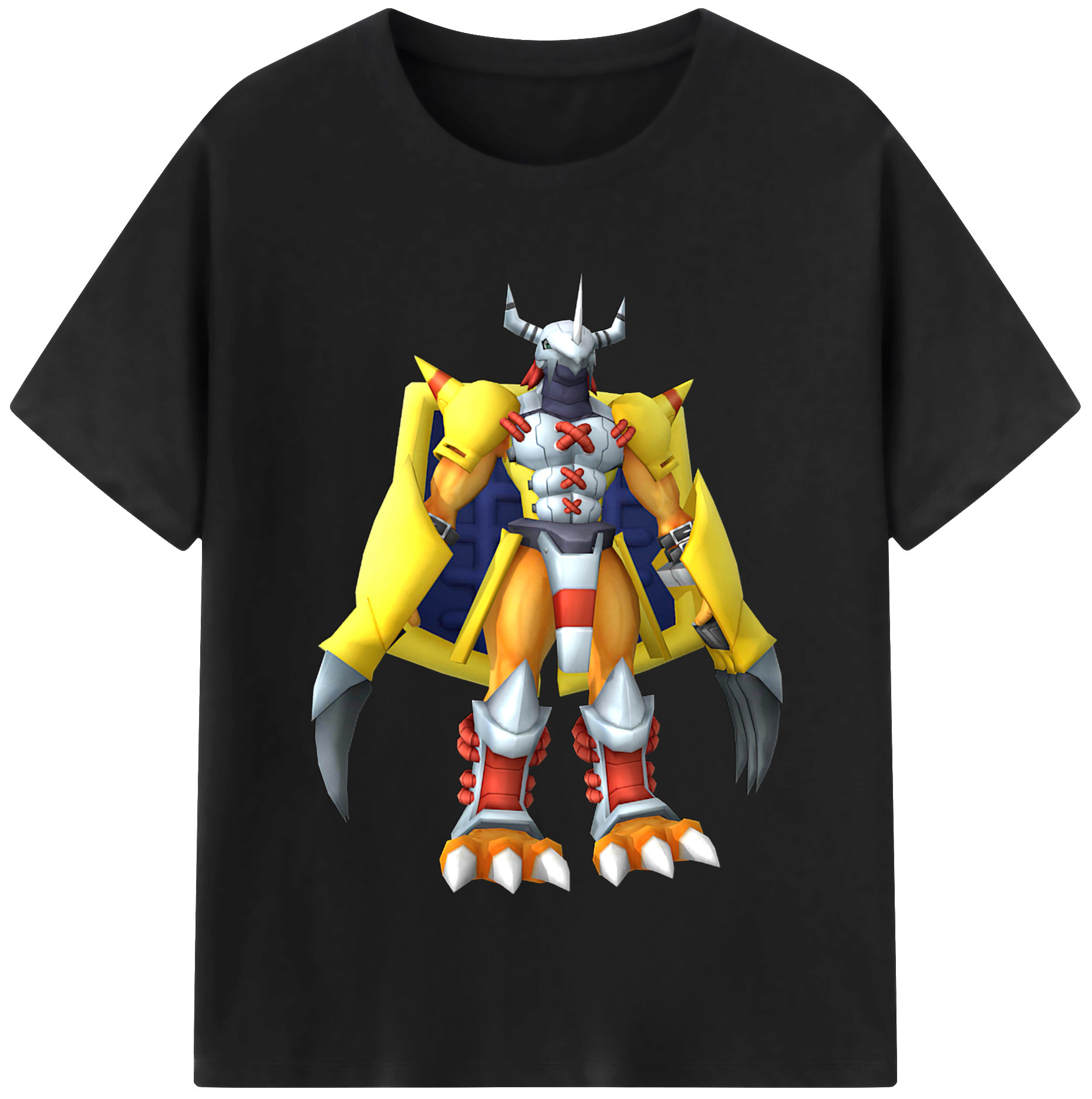 （画像用） Digimon デジタルモンスター/デジモン レディースカジュアルプリントTシャツ（綿100％）