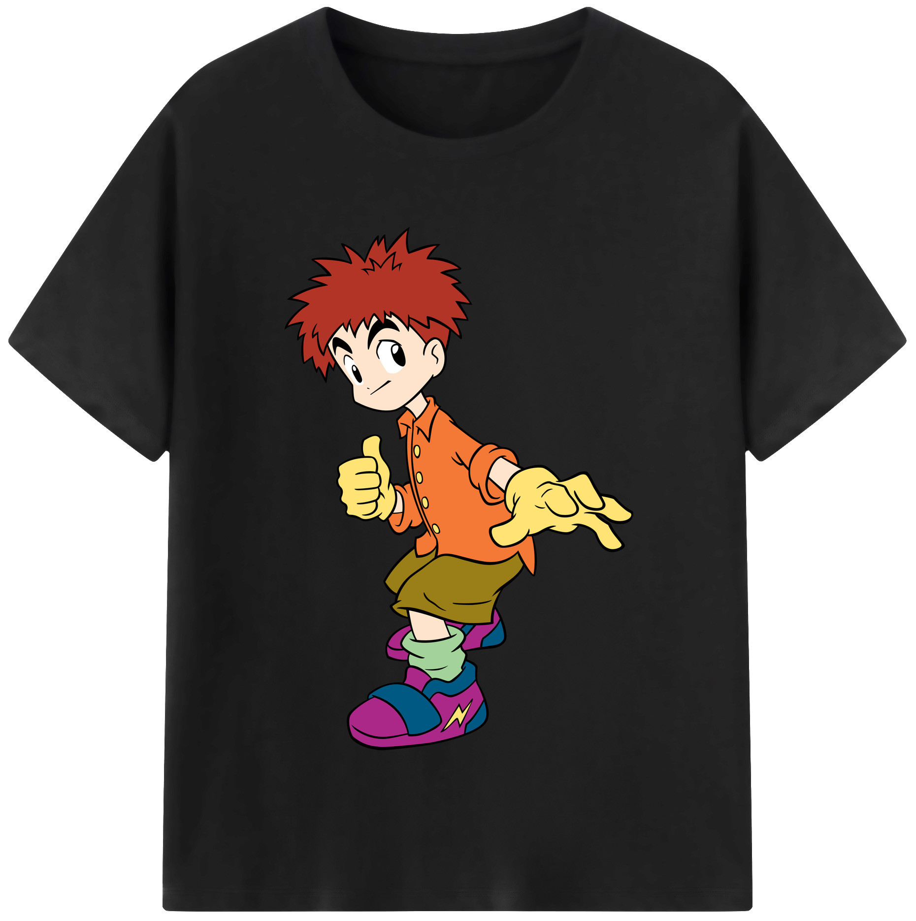 （画像用） Digimon デジタルモンスター/デジモン レディースカジュアルプリントTシャツ（綿100％）
