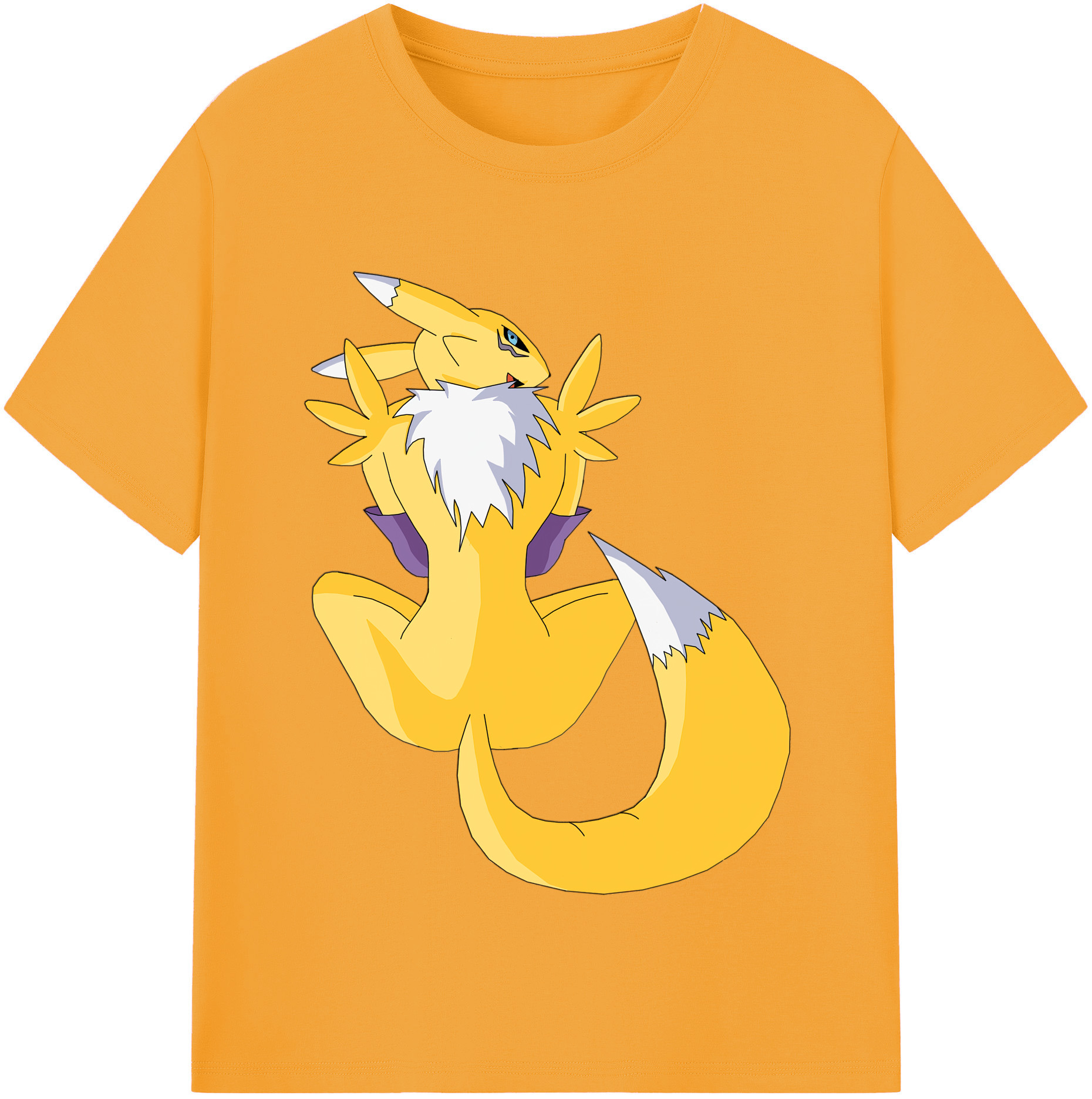 （画像用） Digimon デジタルモンスター/デジモン レディースカジュアルプリントTシャツ（綿100％）