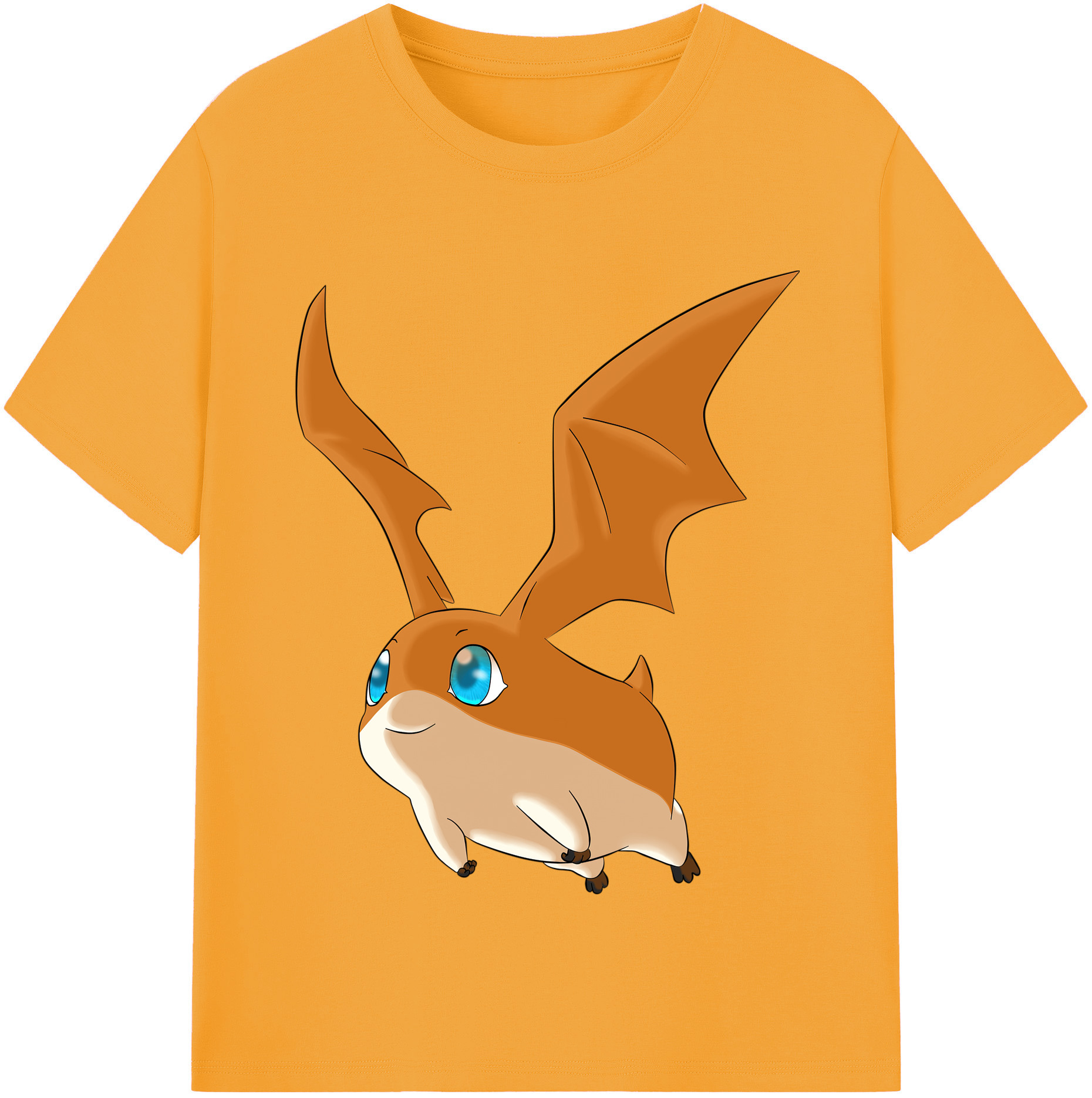 （画像用） Digimon デジタルモンスター/デジモン レディースカジュアルプリントTシャツ（綿100％）