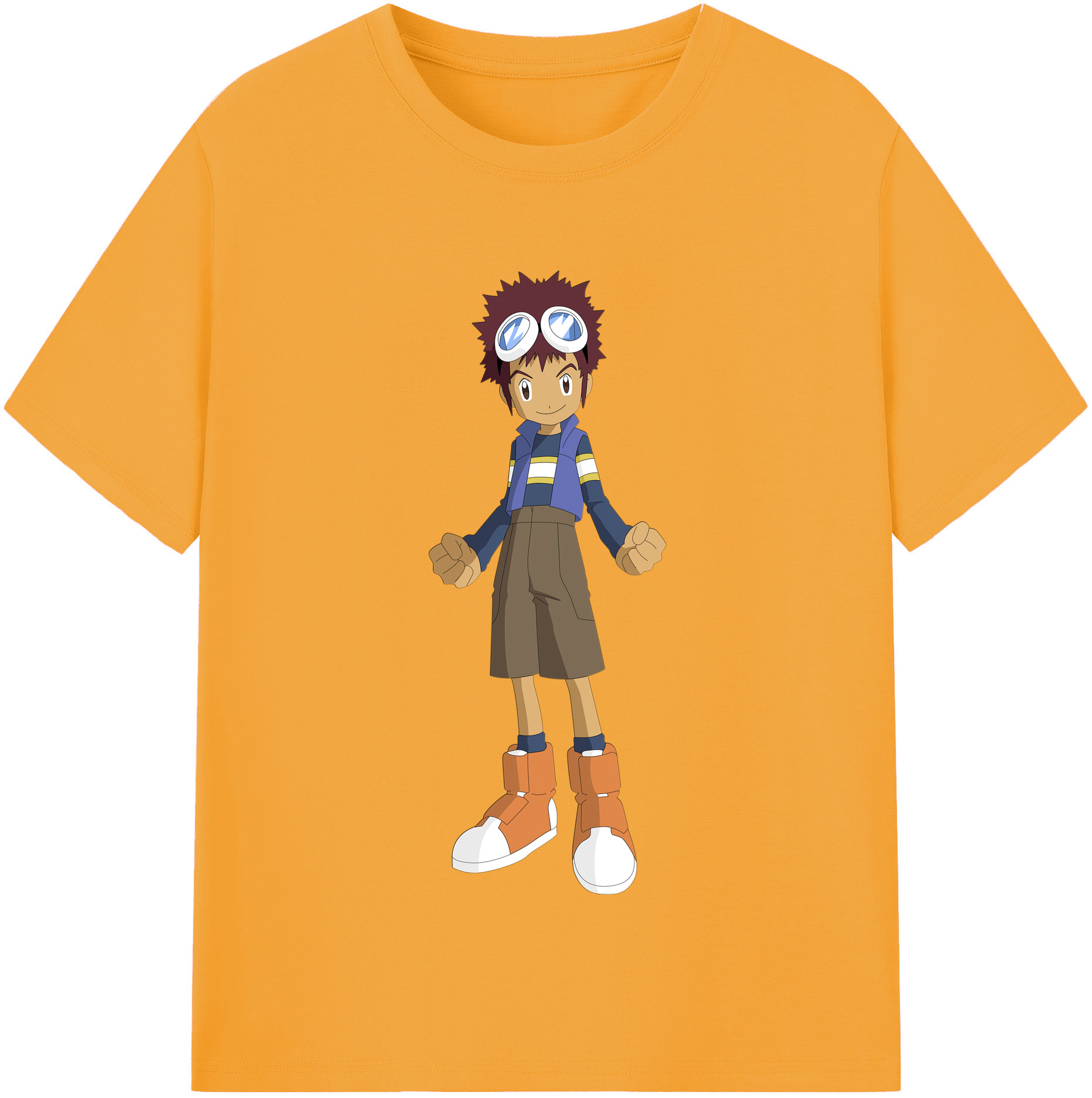 （画像用） Digimon デジタルモンスター/デジモン レディースカジュアルプリントTシャツ（綿100％）