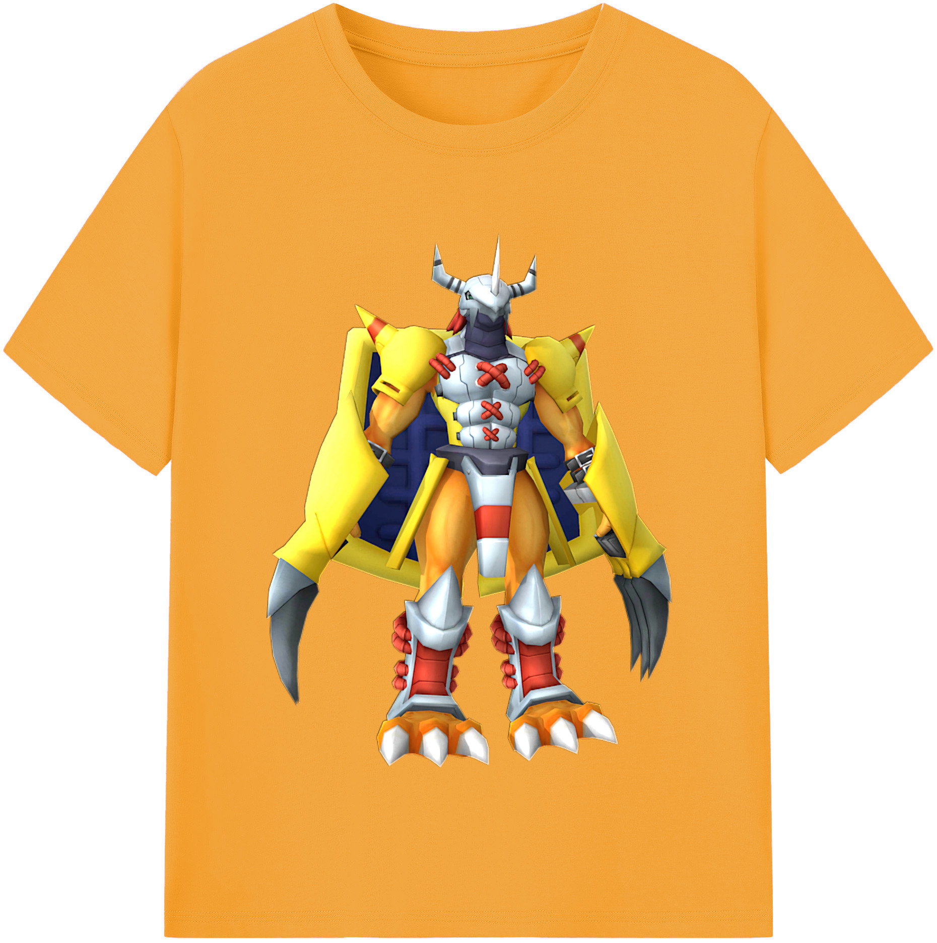 （画像用） Digimon デジタルモンスター/デジモン レディースカジュアルプリントTシャツ（綿100％）
