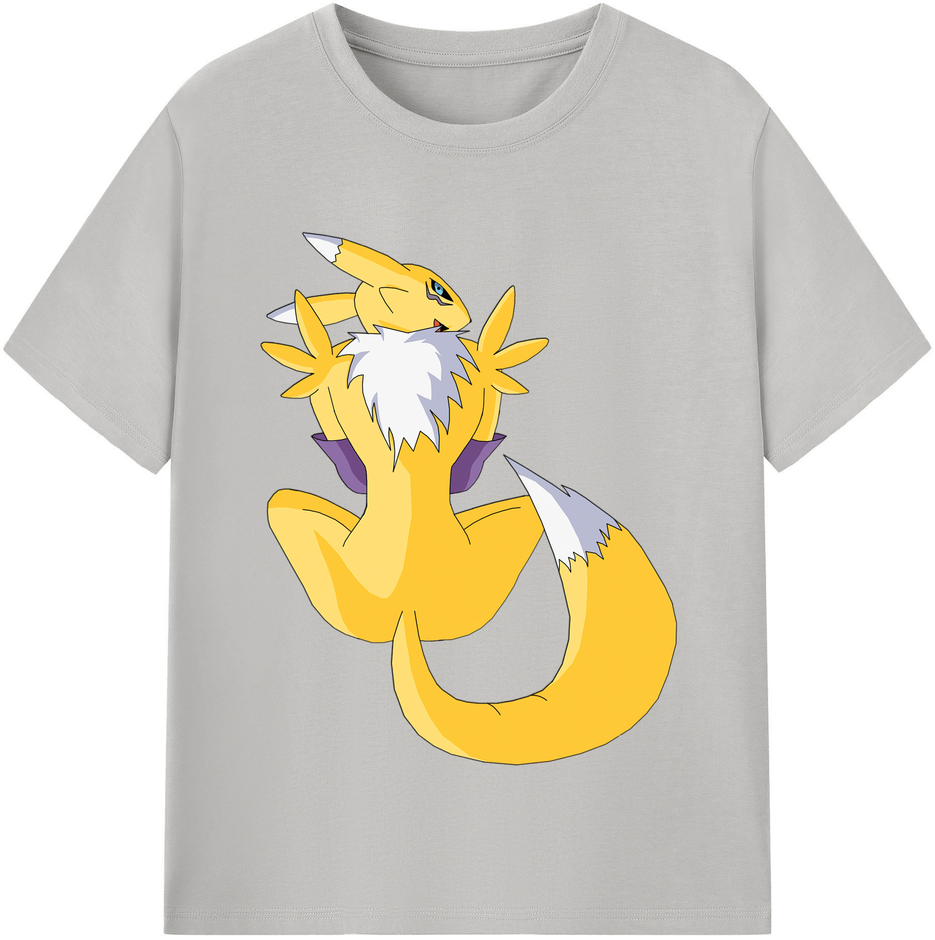 （画像用） Digimon デジタルモンスター/デジモン レディースカジュアルプリントTシャツ（綿100％）
