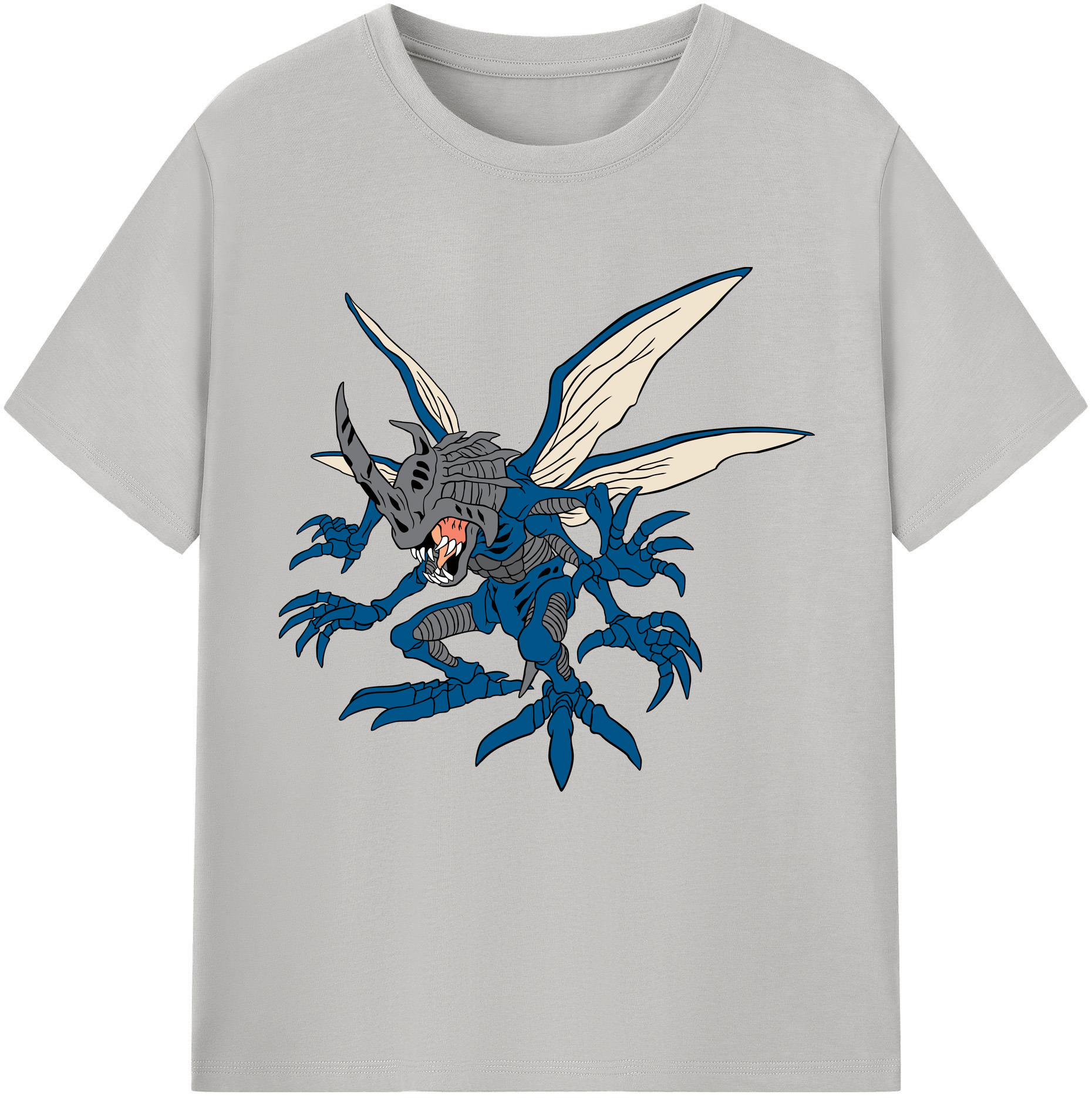 （画像用） Digimon デジタルモンスター/デジモン レディースカジュアルプリントTシャツ（綿100％）