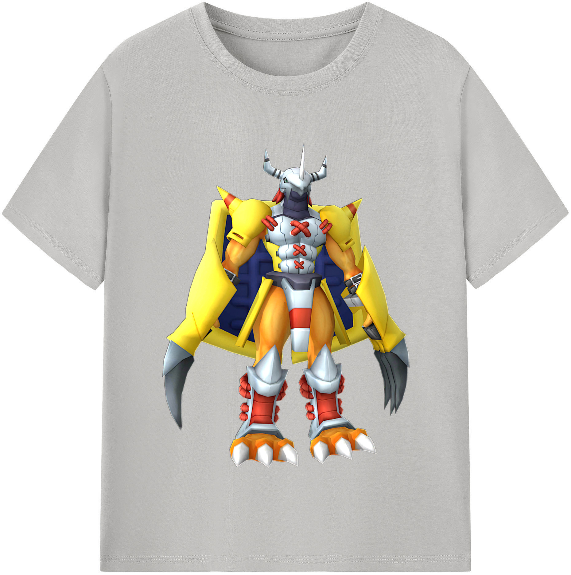 （画像用） Digimon デジタルモンスター/デジモン レディースカジュアルプリントTシャツ（綿100％）