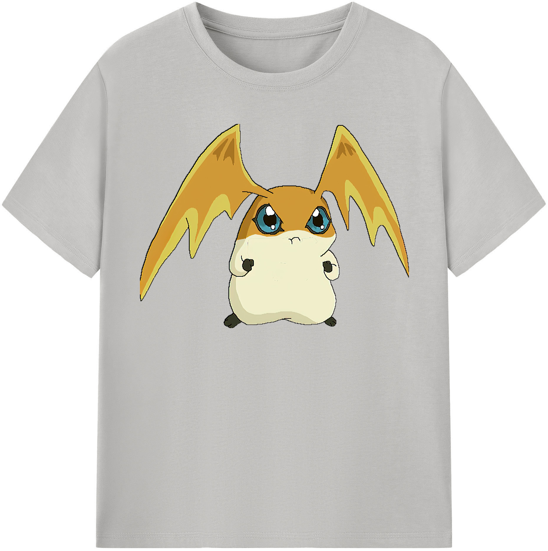 （画像用） Digimon デジタルモンスター/デジモン レディースカジュアルプリントTシャツ（綿100％）