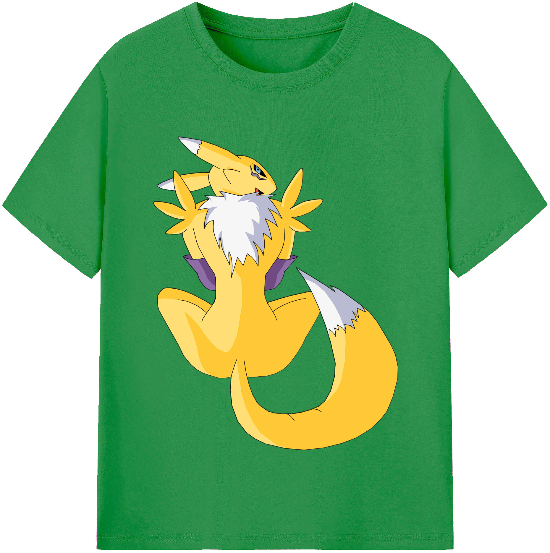 （画像用） Digimon デジタルモンスター/デジモン レディースカジュアルプリントTシャツ（綿100％）
