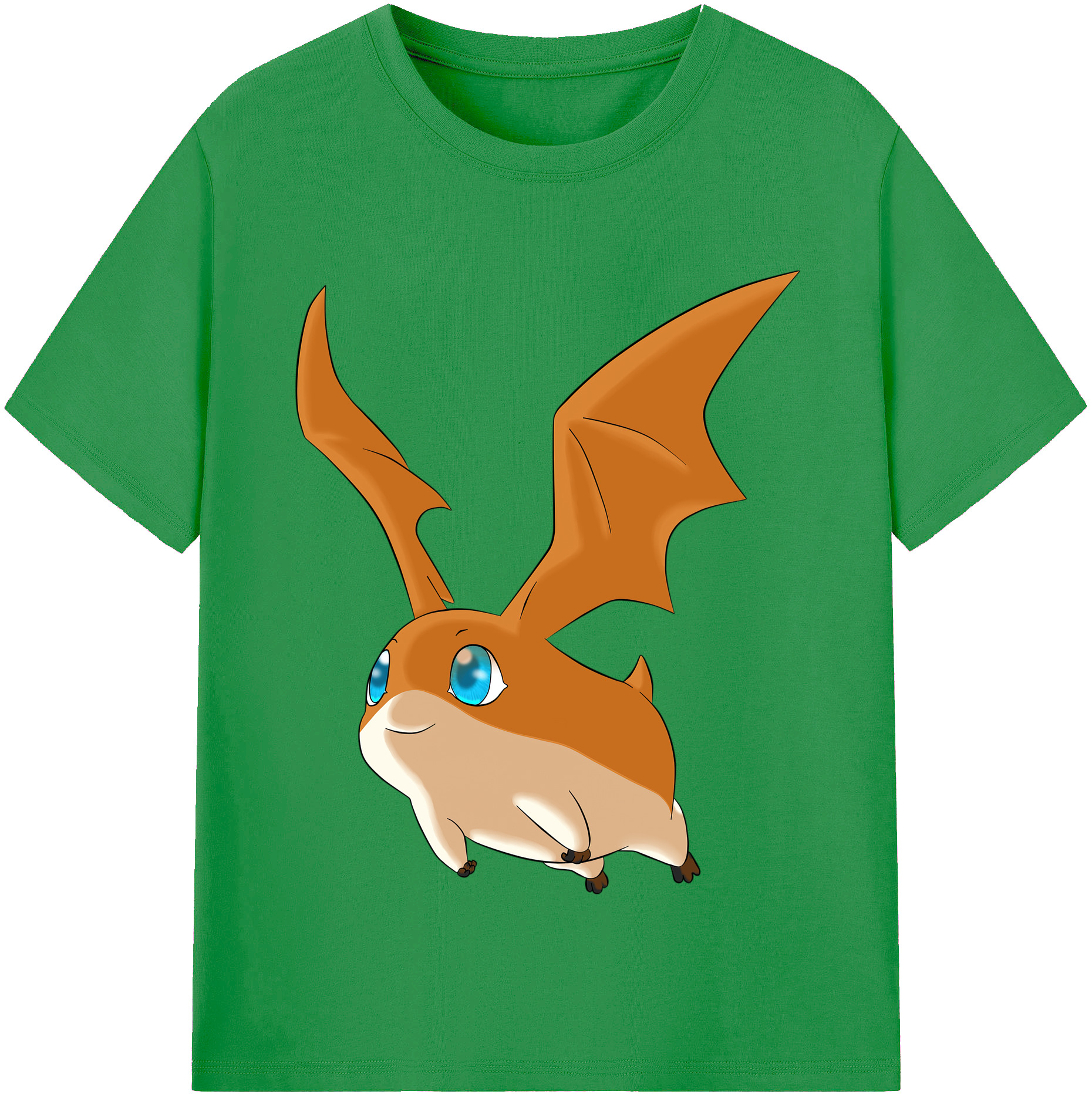 （画像用） Digimon デジタルモンスター/デジモン レディースカジュアルプリントTシャツ（綿100％）