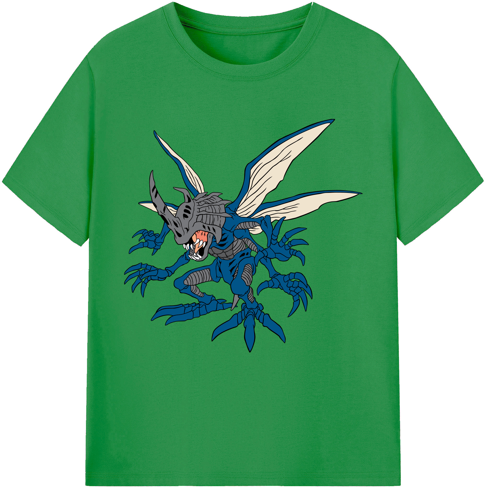 （画像用） Digimon デジタルモンスター/デジモン レディースカジュアルプリントTシャツ（綿100％）