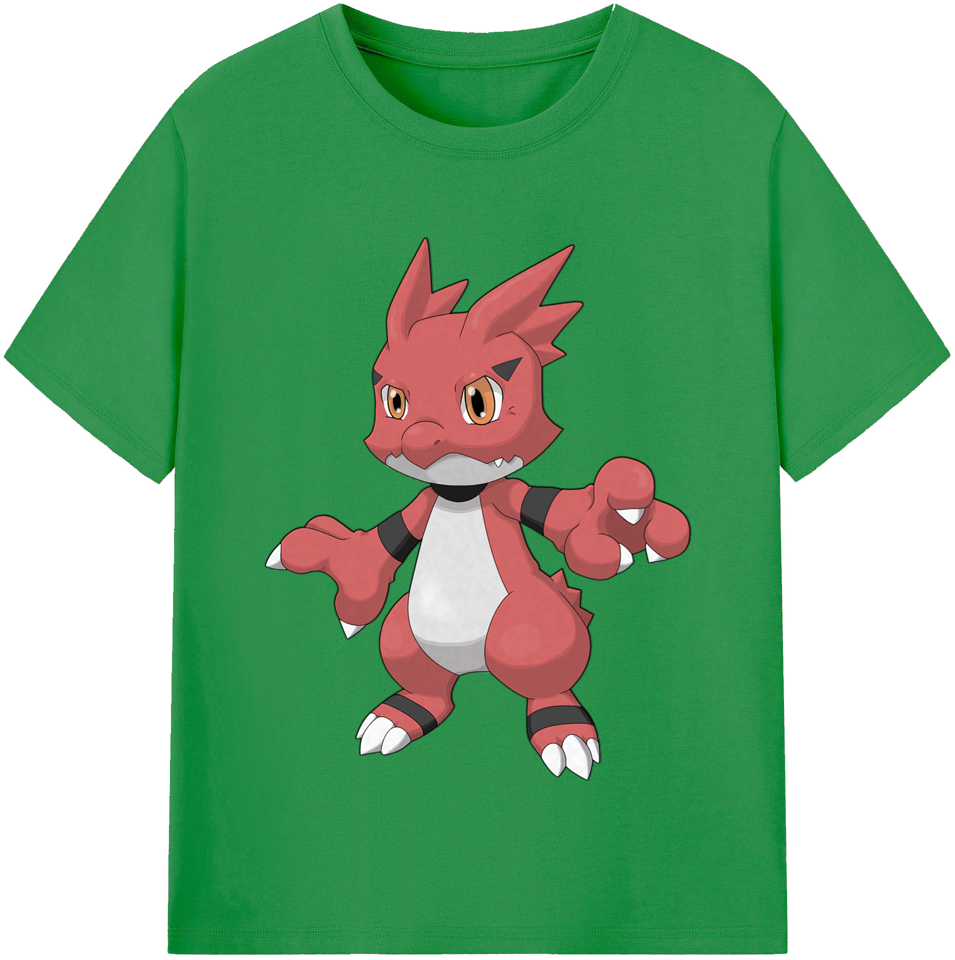 （画像用） Digimon デジタルモンスター/デジモン レディースカジュアルプリントTシャツ（綿100％）