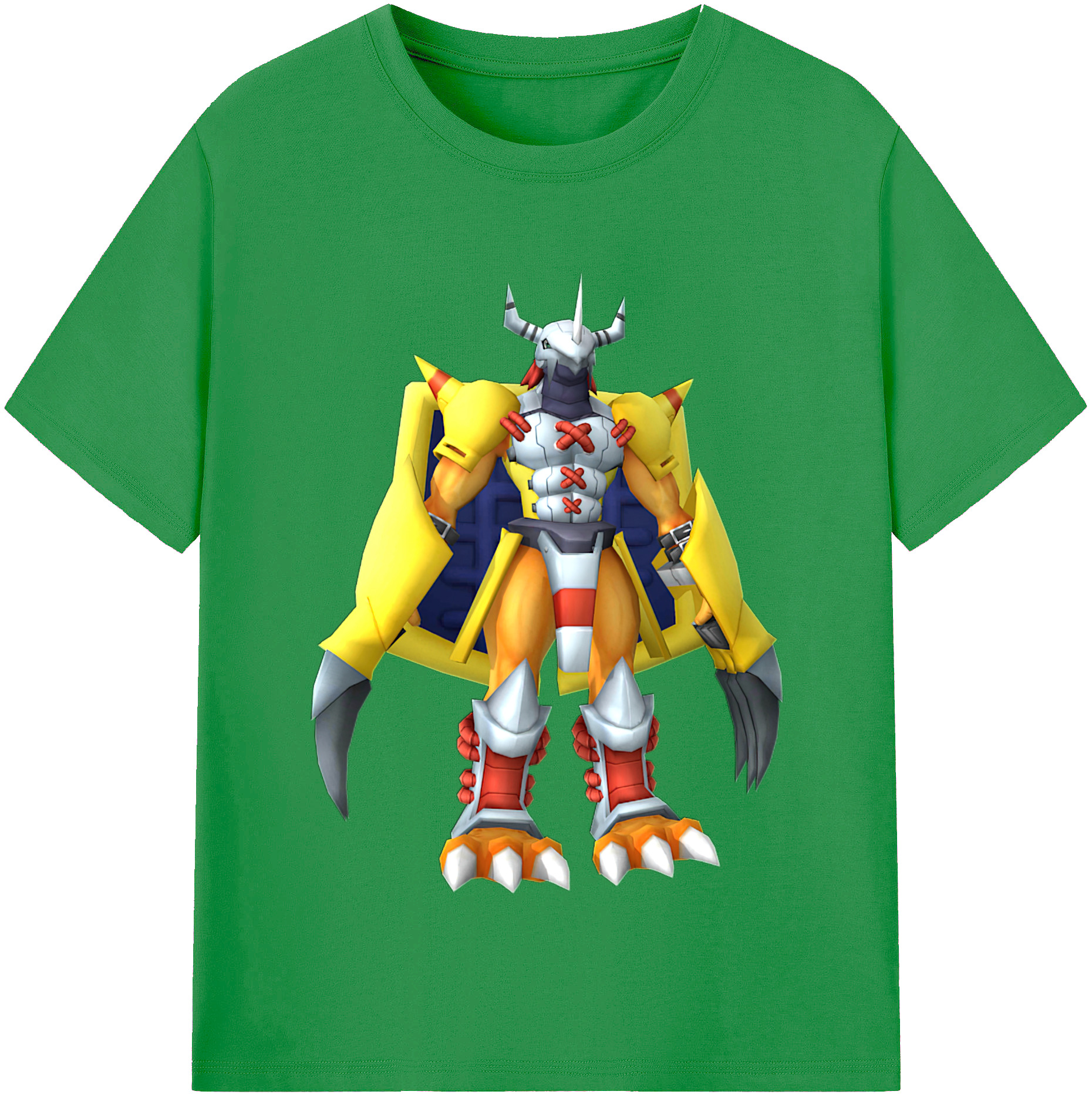 （画像用） Digimon デジタルモンスター/デジモン レディースカジュアルプリントTシャツ（綿100％）