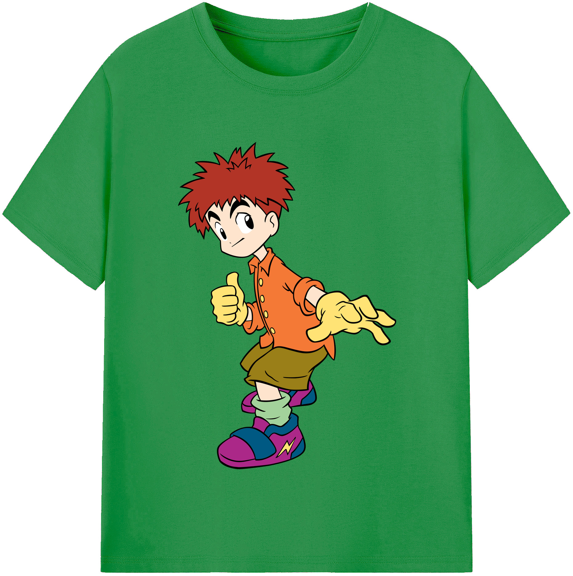 （画像用） Digimon デジタルモンスター/デジモン レディースカジュアルプリントTシャツ（綿100％）