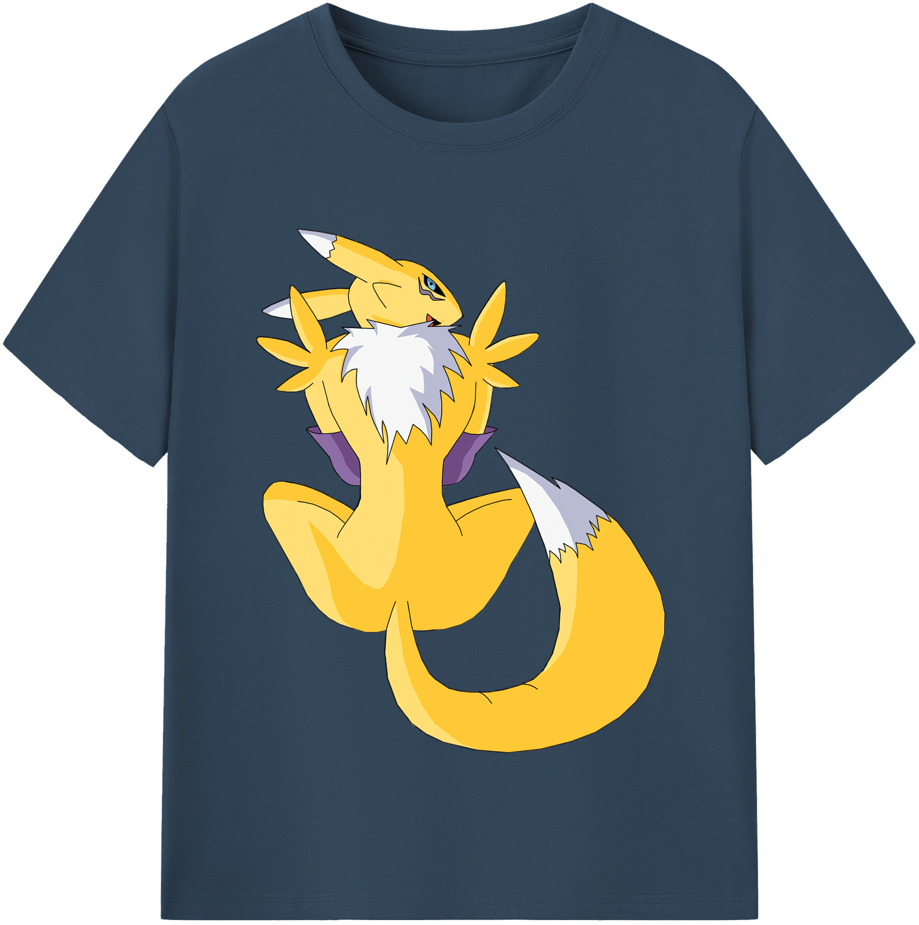 （画像用） Digimon デジタルモンスター/デジモン レディースカジュアルプリントTシャツ（綿100％）