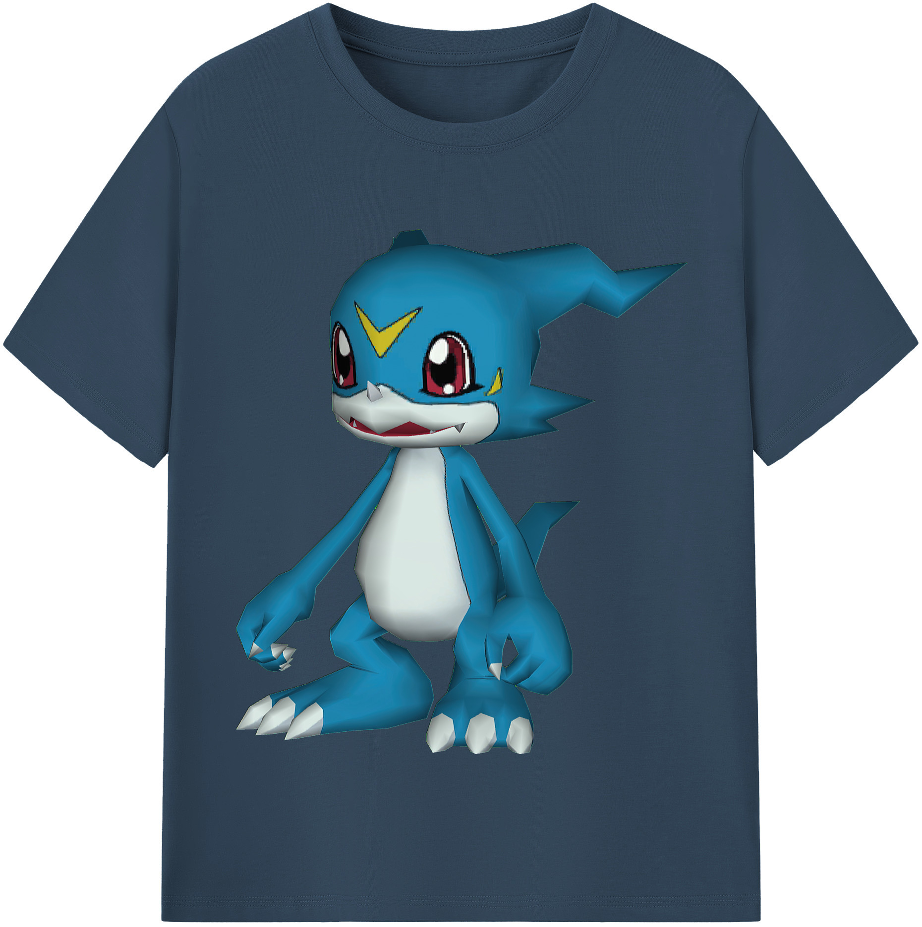 （画像用） Digimon デジタルモンスター/デジモン レディースカジュアルプリントTシャツ（綿100％）