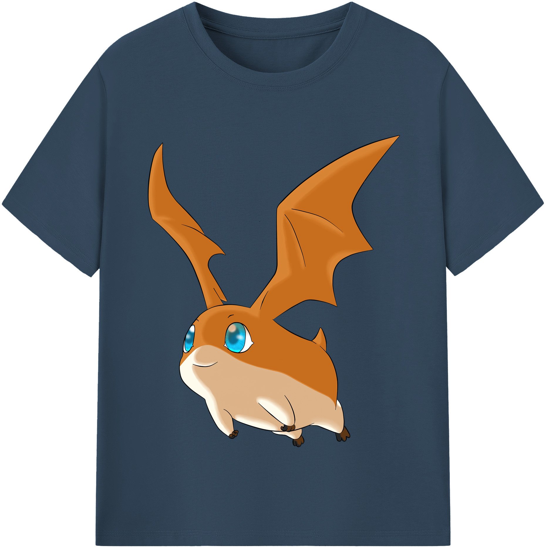 （画像用） Digimon デジタルモンスター/デジモン レディースカジュアルプリントTシャツ（綿100％）
