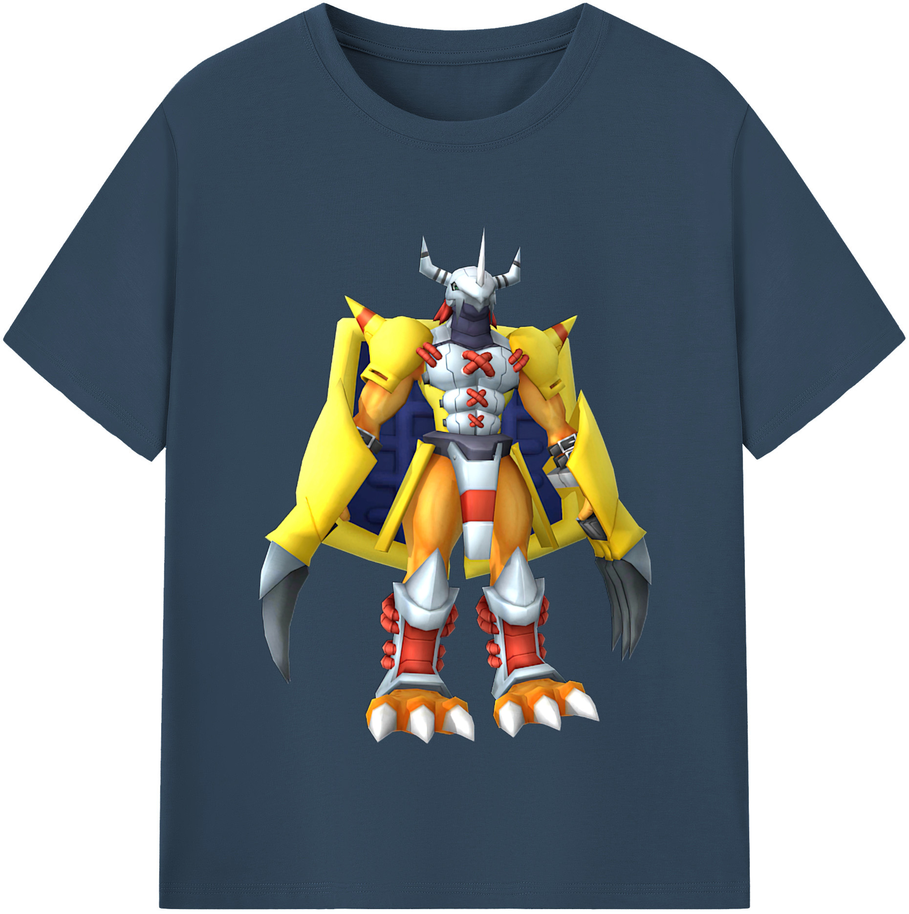 （画像用） Digimon デジタルモンスター/デジモン レディースカジュアルプリントTシャツ（綿100％）