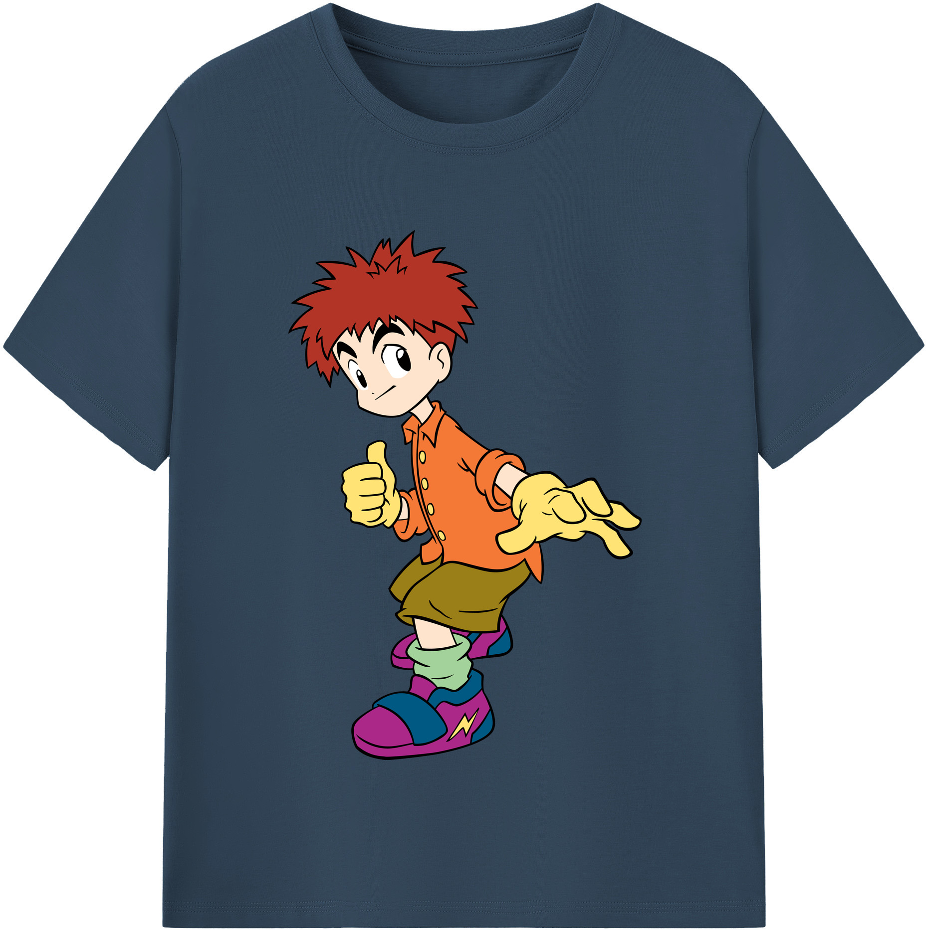 （画像用） Digimon デジタルモンスター/デジモン レディースカジュアルプリントTシャツ（綿100％）