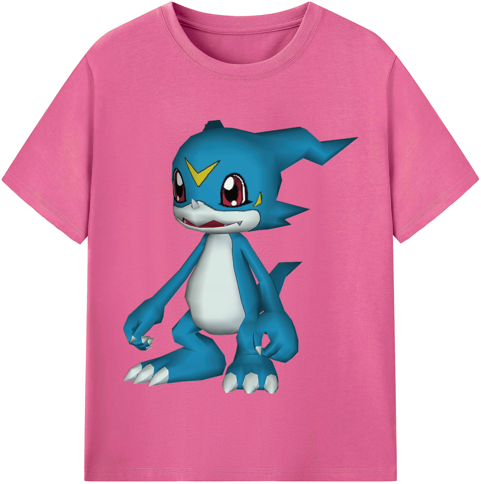 （画像用） Digimon デジタルモンスター/デジモン レディースカジュアルプリントTシャツ（綿100％）
