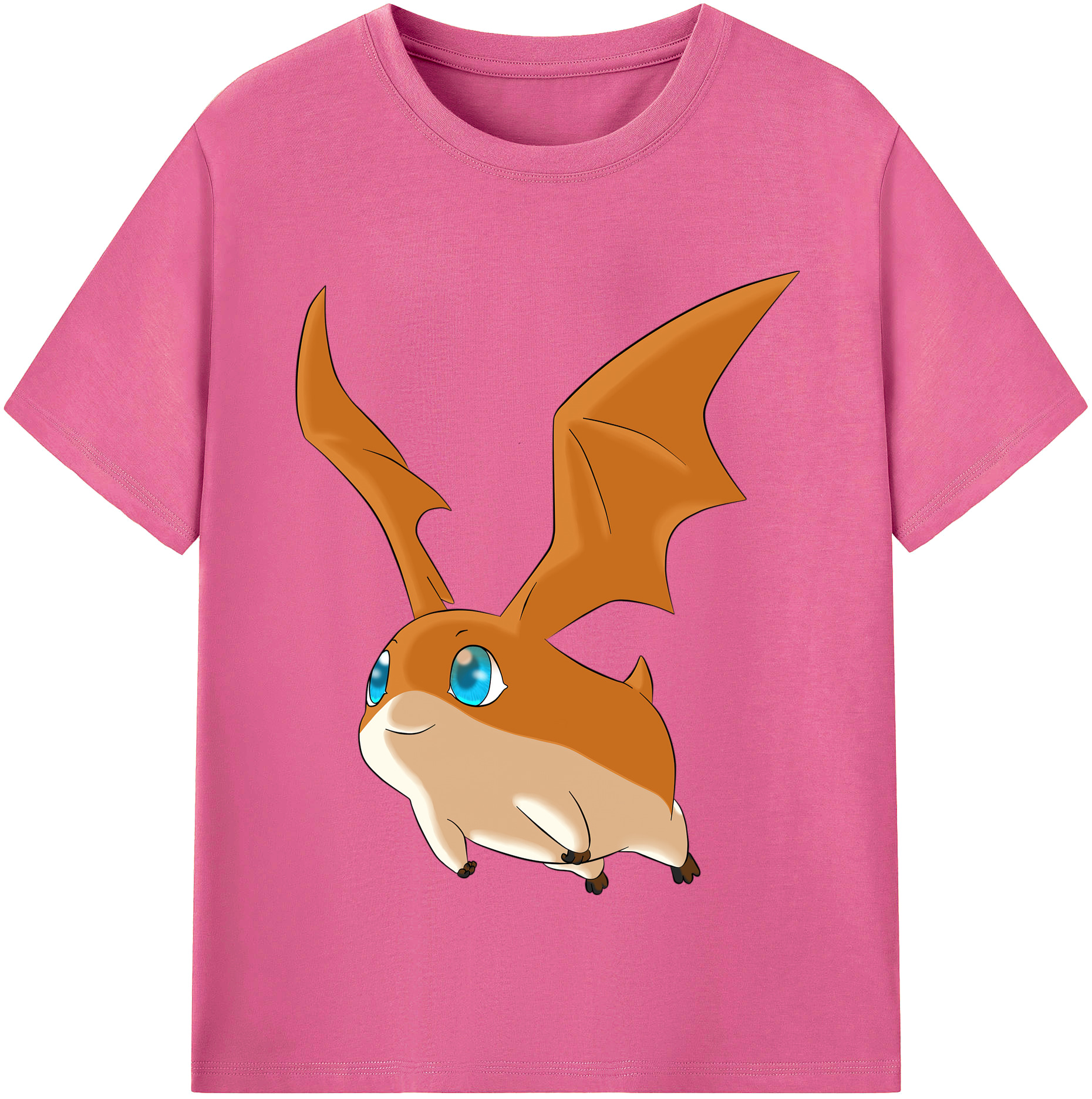 （画像用） Digimon デジタルモンスター/デジモン レディースカジュアルプリントTシャツ（綿100％）