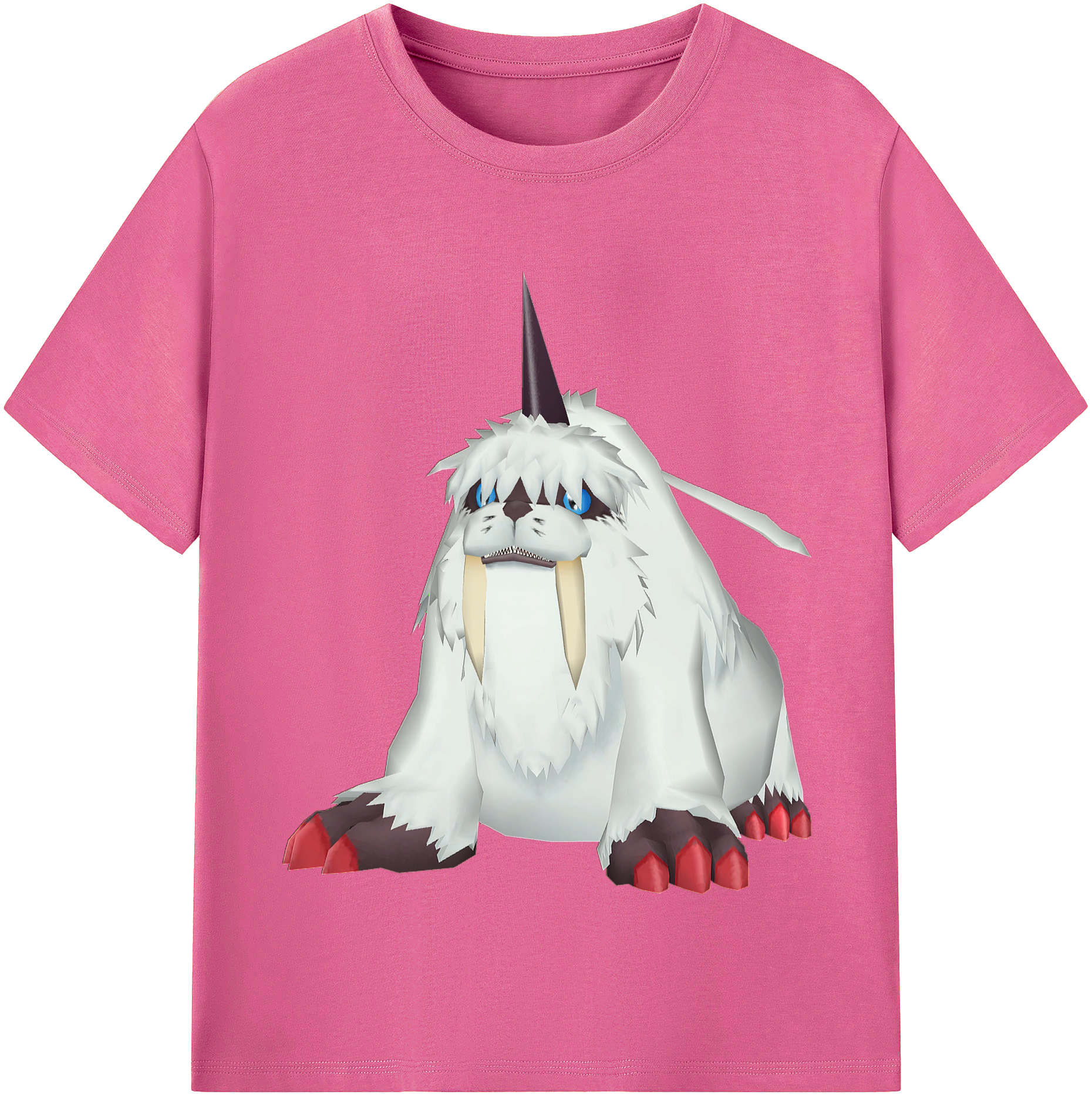（画像用） Digimon デジタルモンスター/デジモン レディースカジュアルプリントTシャツ（綿100％）