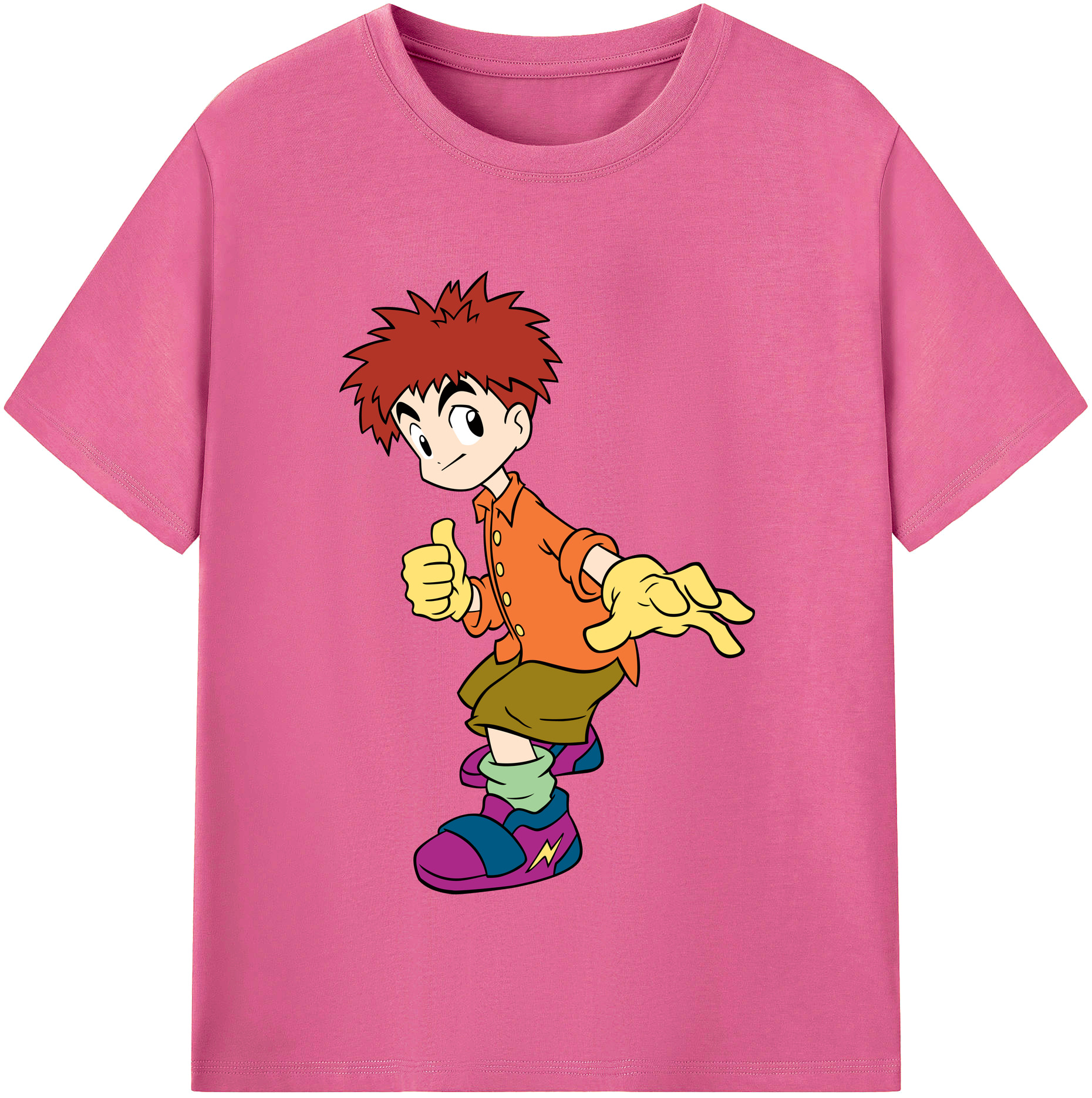 （画像用） Digimon デジタルモンスター/デジモン レディースカジュアルプリントTシャツ（綿100％）