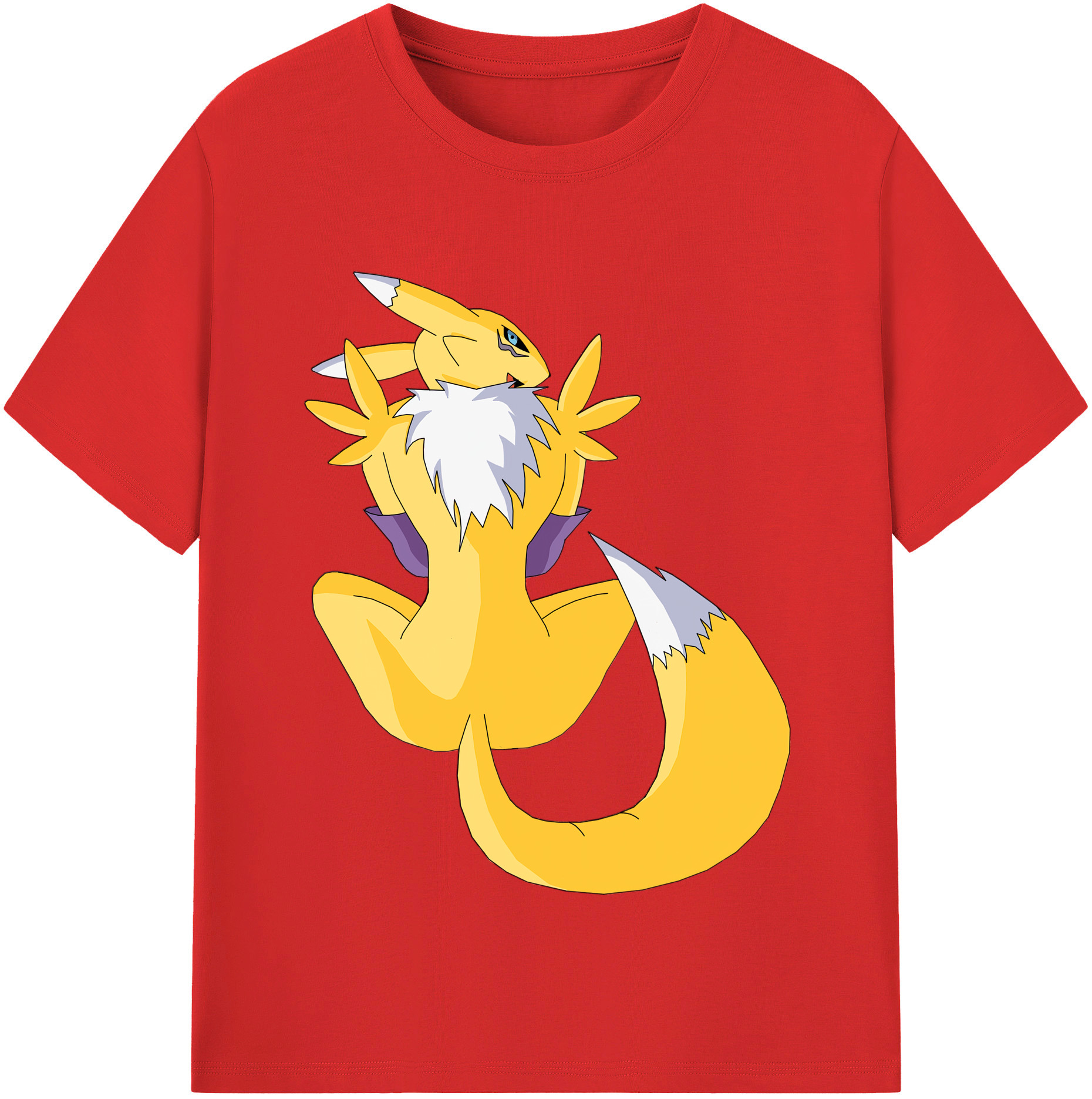 （画像用） Digimon デジタルモンスター/デジモン レディースカジュアルプリントTシャツ（綿100％）