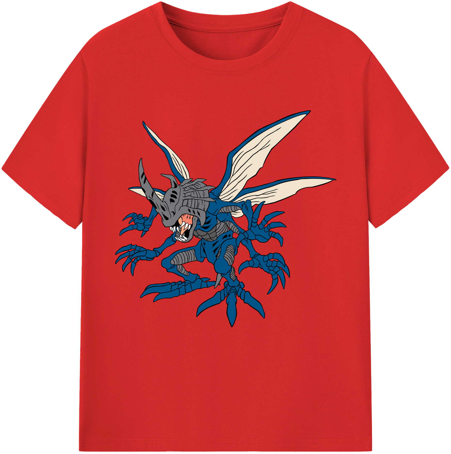 （画像用） Digimon デジタルモンスター/デジモン レディースカジュアルプリントTシャツ（綿100％）