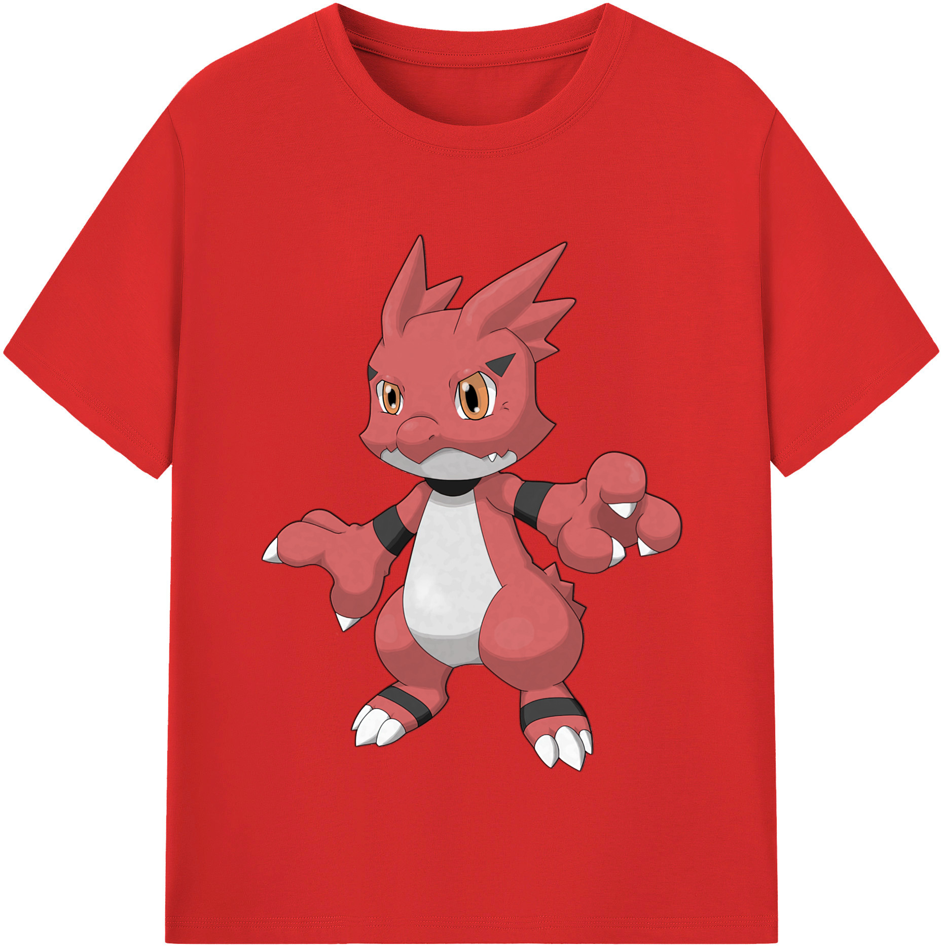 （画像用） Digimon デジタルモンスター/デジモン レディースカジュアルプリントTシャツ（綿100％）