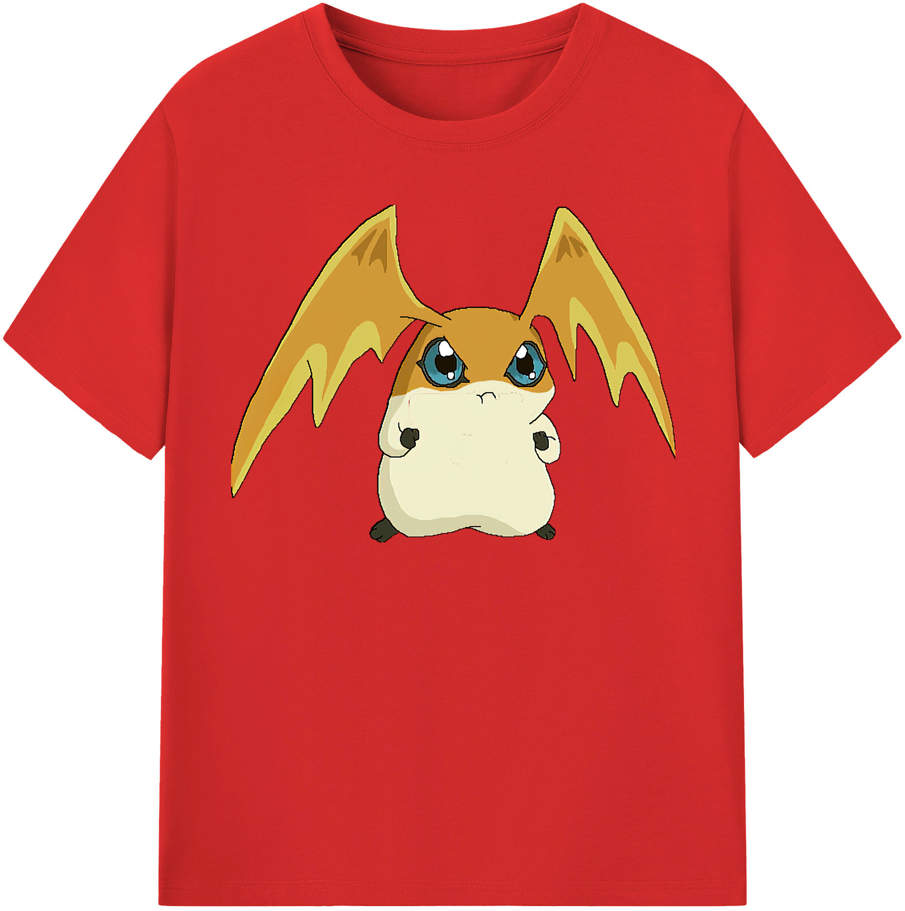 （画像用） Digimon デジタルモンスター/デジモン レディースカジュアルプリントTシャツ（綿100％）