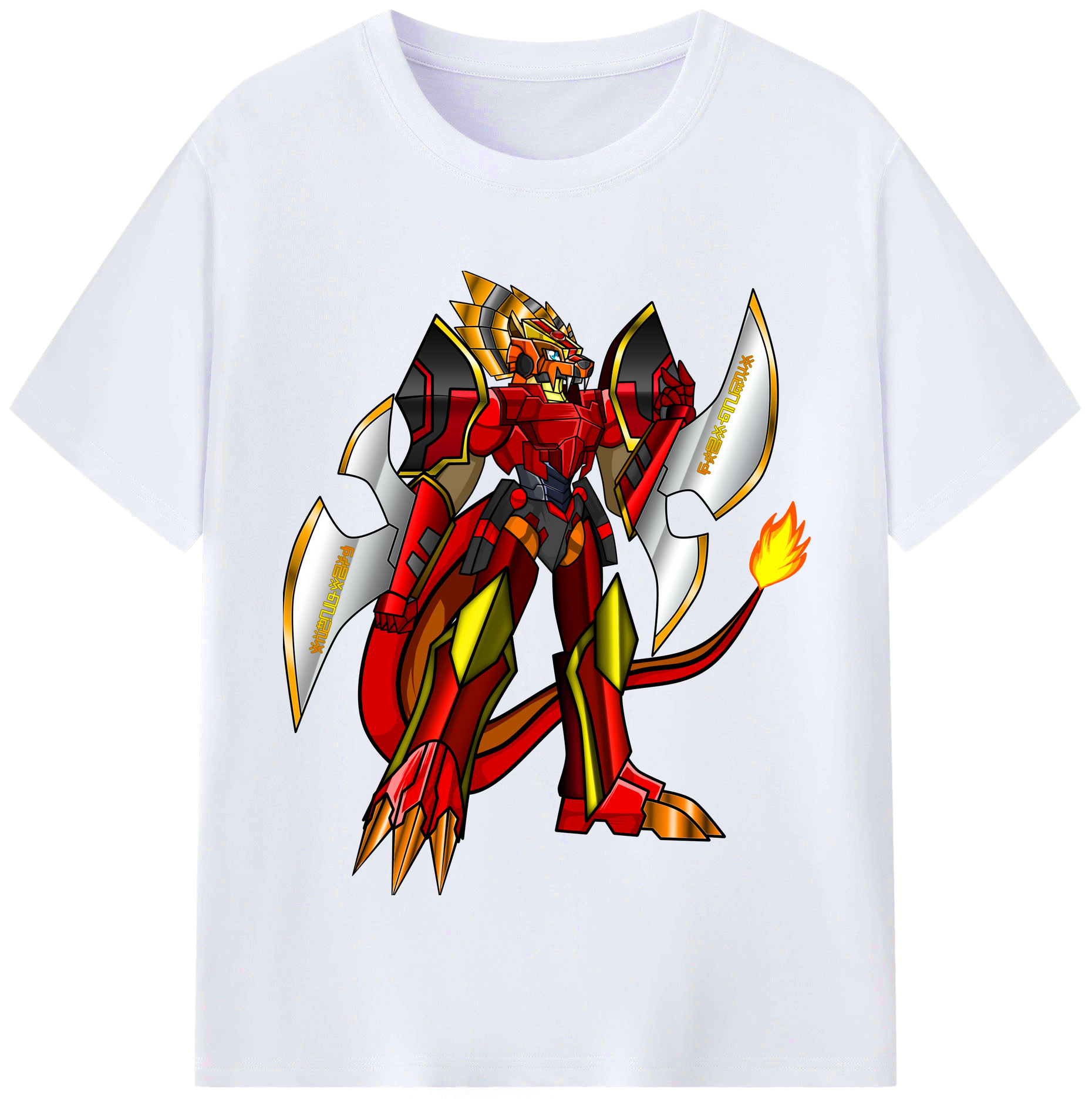 （画像用） Digimon デジタルモンスター/デジモン レディースカジュアルプリントTシャツ（綿100％）
