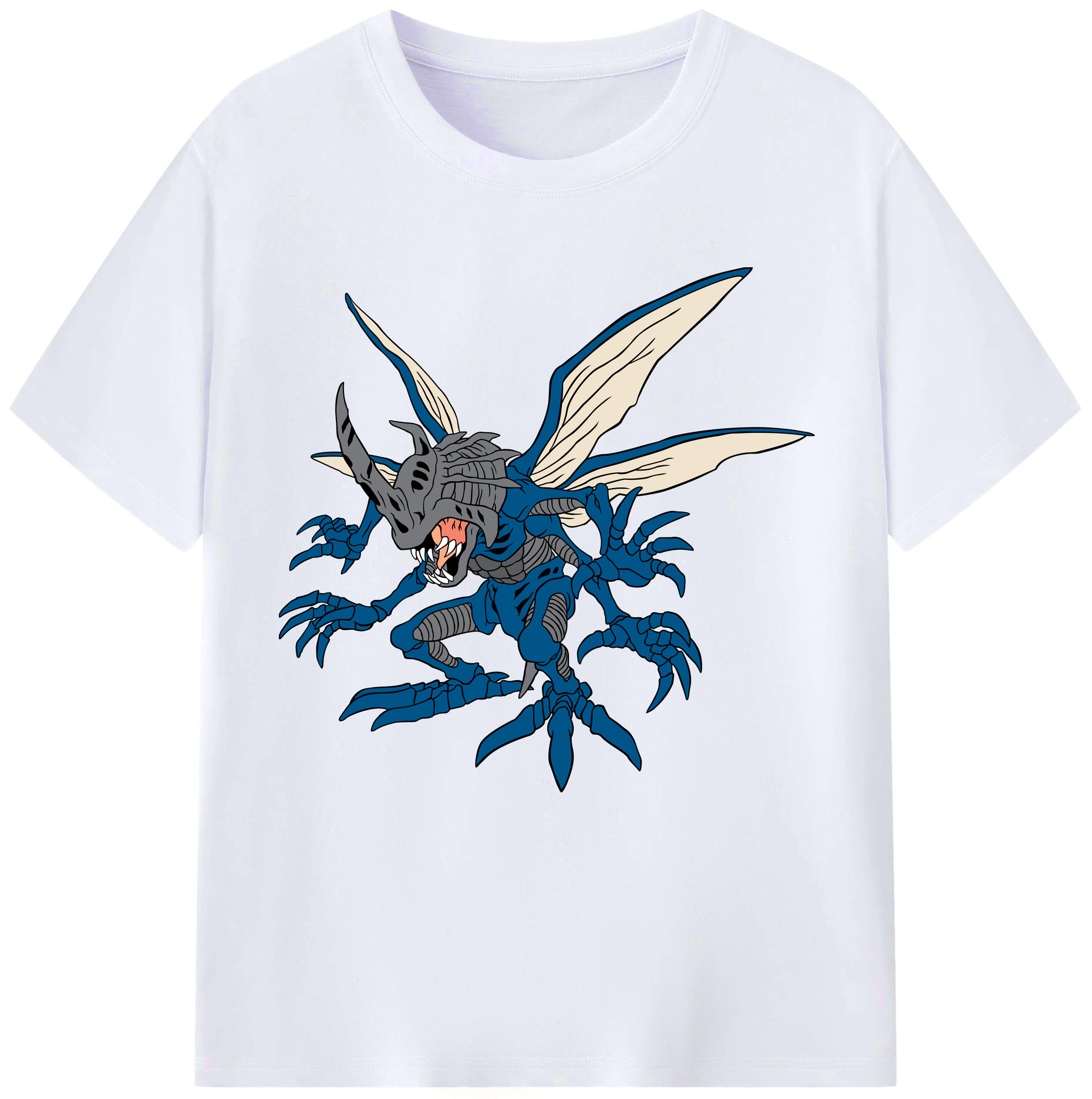 （画像用） Digimon デジタルモンスター/デジモン レディースカジュアルプリントTシャツ（綿100％）