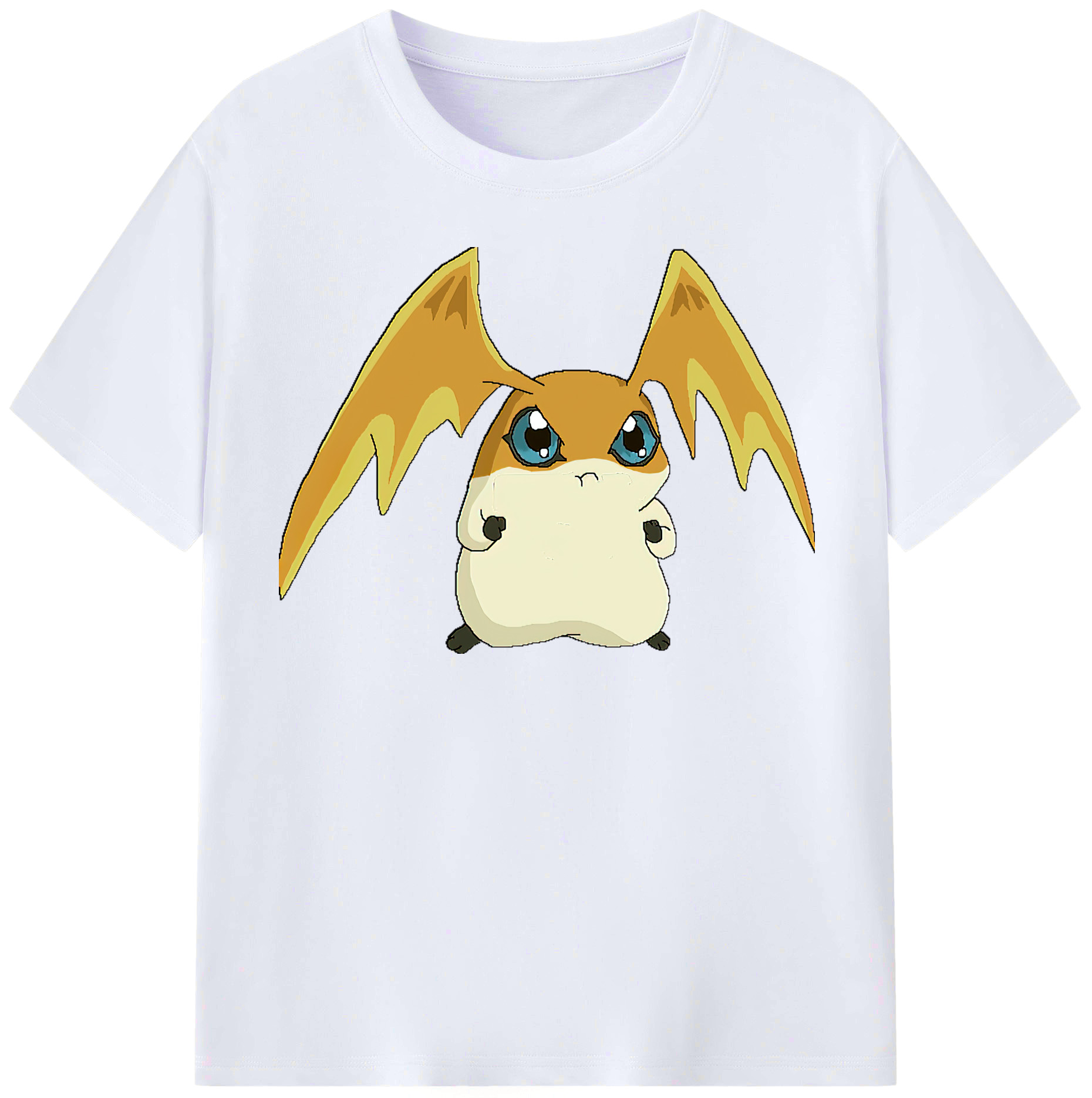（画像用） Digimon デジタルモンスター/デジモン レディースカジュアルプリントTシャツ（綿100％）