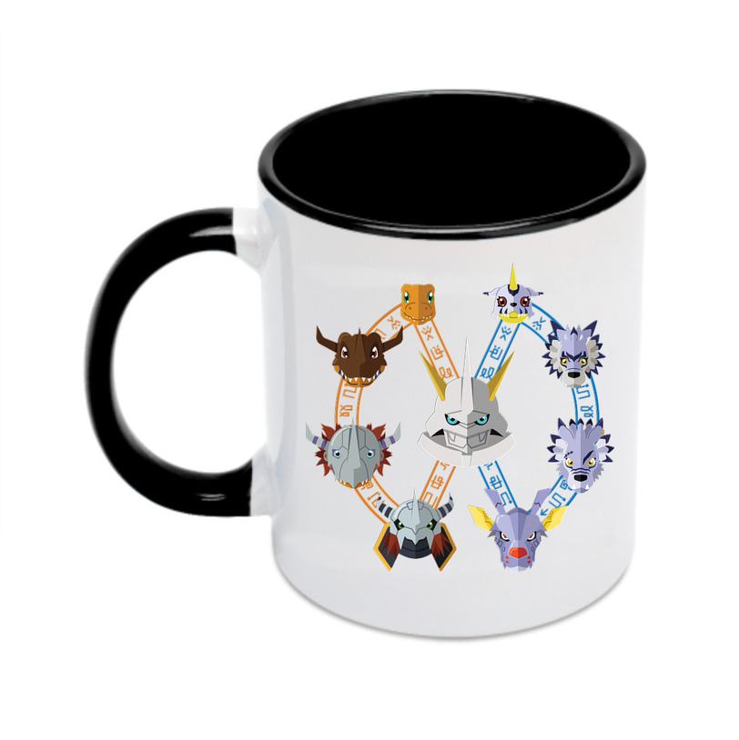 （画像用） Digimon デジタルモンスター/デジモン カラーマグカップ