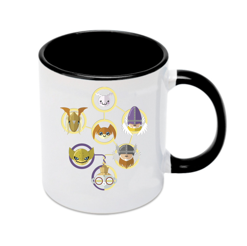 （画像用） Digimon デジタルモンスター/デジモン カラーマグカップ