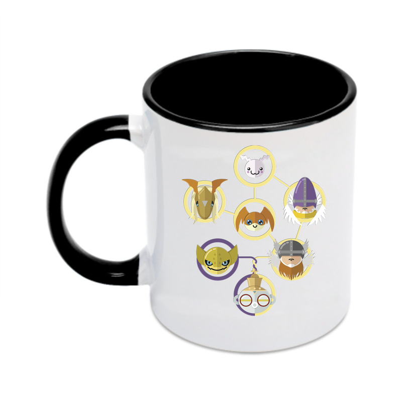 （画像用） Digimon デジタルモンスター/デジモン カラーマグカップ
